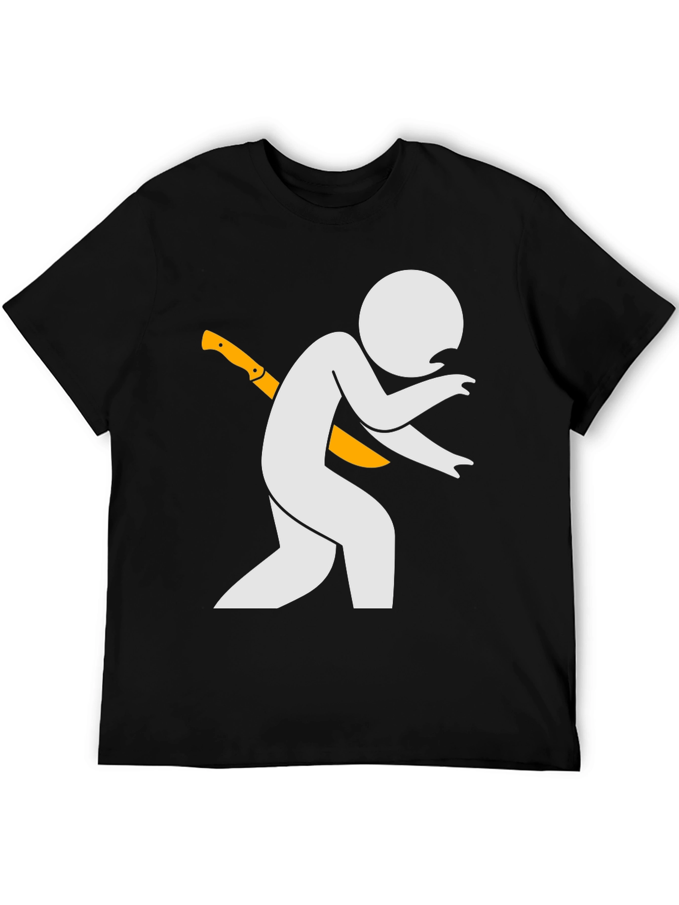 Stabbed in the Back Humor T-Shirt
