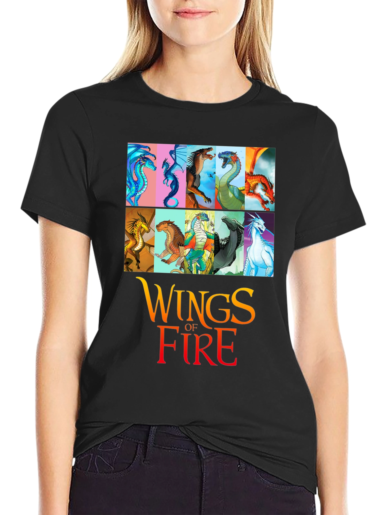 Wings of Fire T-Shirt - Dragon Graphic Tee