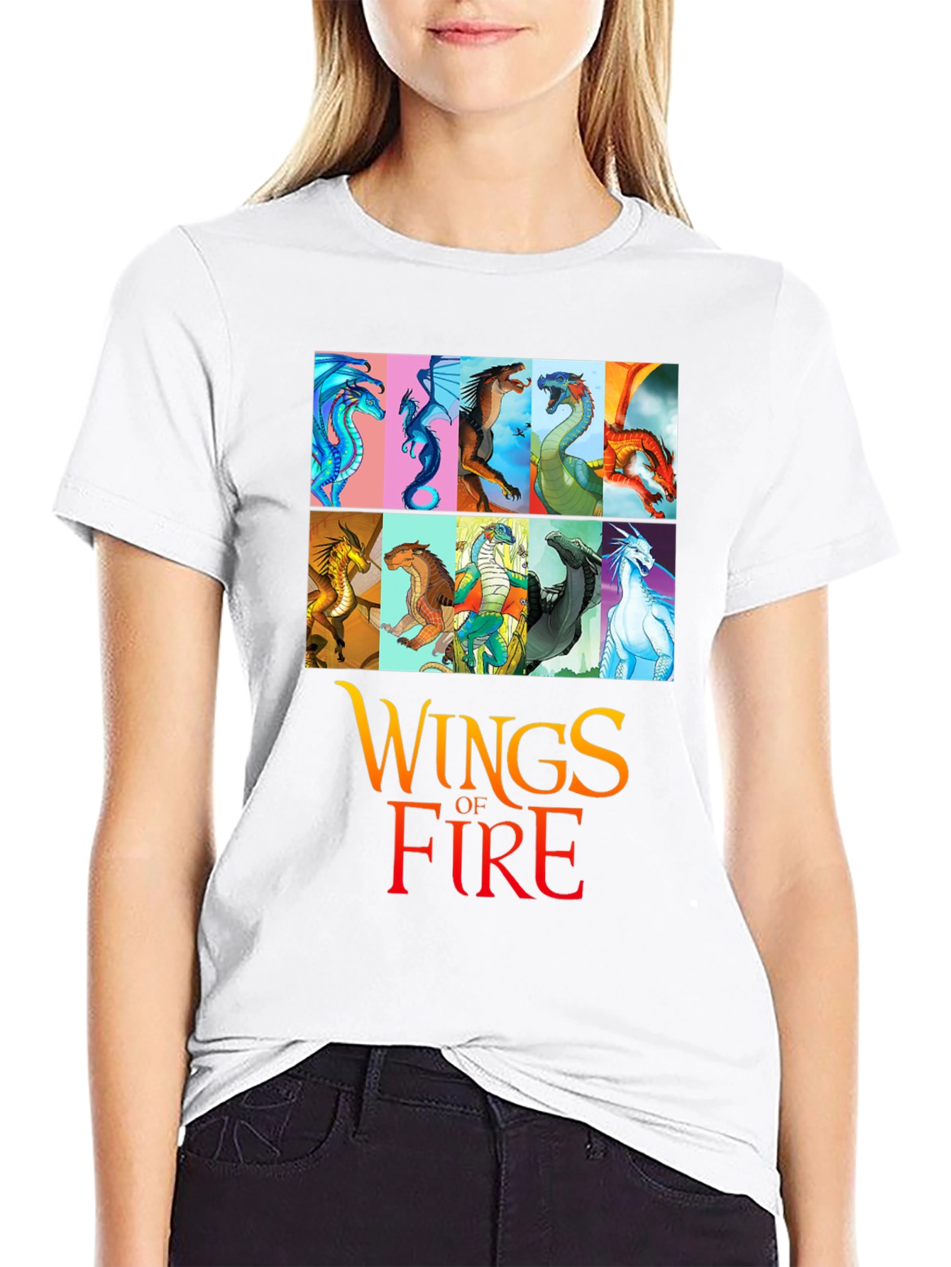 Wings of Fire T-Shirt - Dragon Graphic Tee