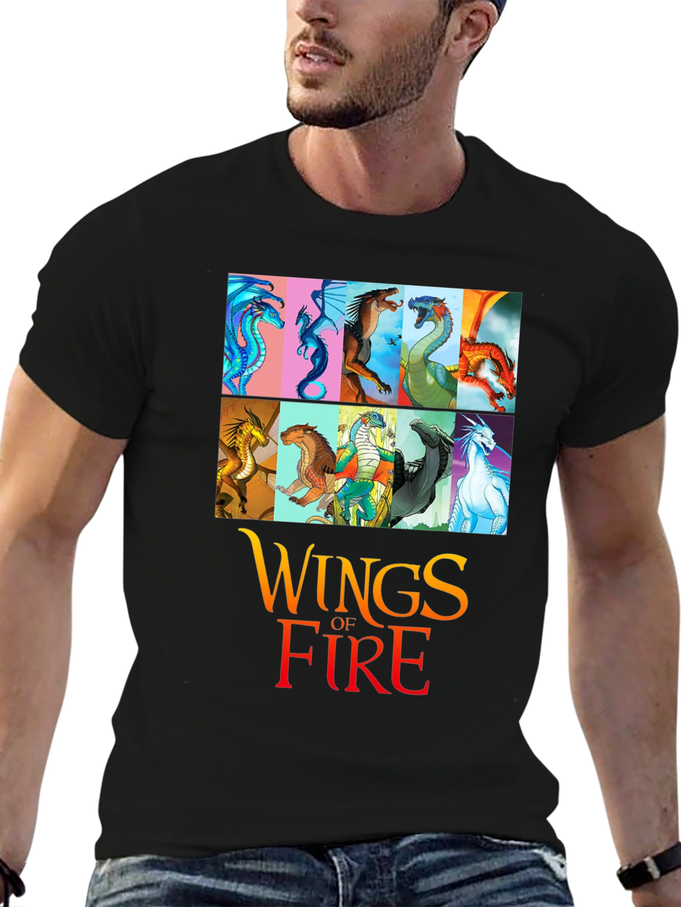 Wings of Fire T-Shirt - Dragon Graphic Tee
