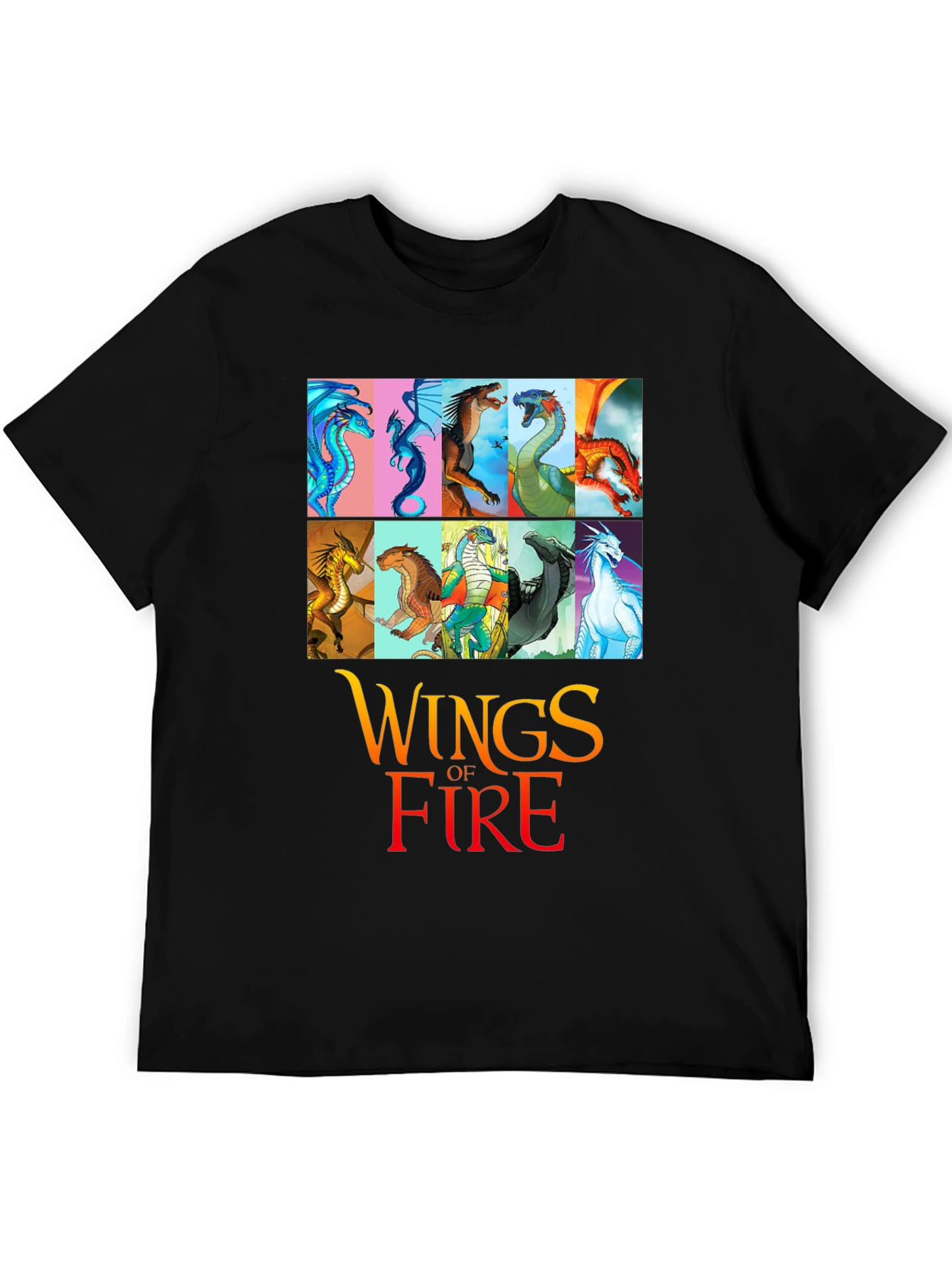 Wings of Fire T-Shirt - Dragon Graphic Tee