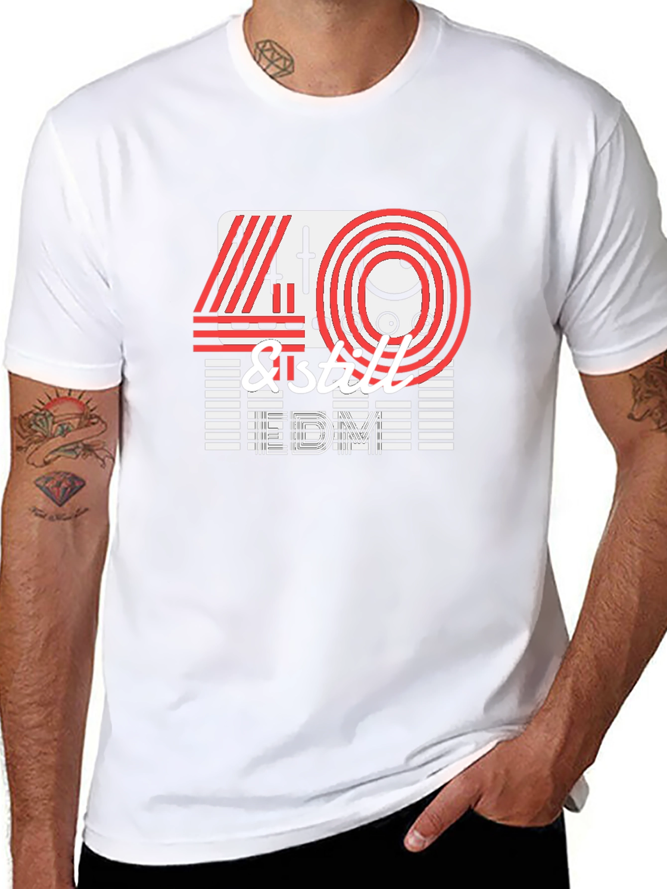 40 & Still EDM T-Shirt