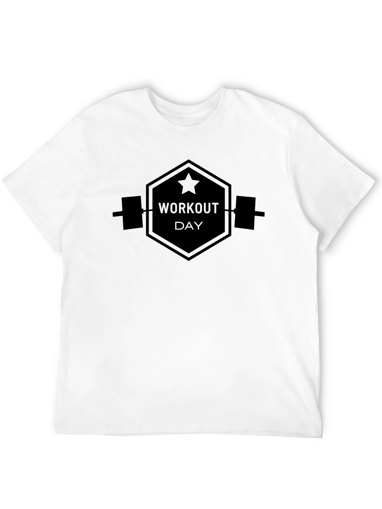 Workout Day Graphic T-Shirt - Gym Motivation