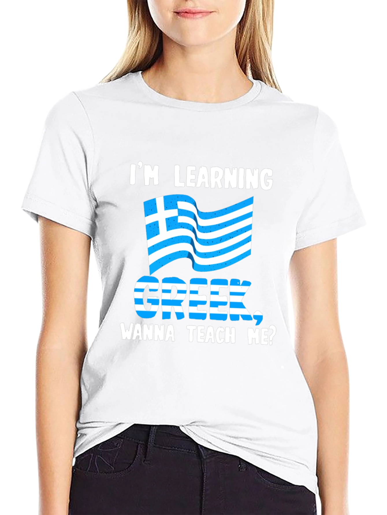 Im Learning Greek T-Shirt