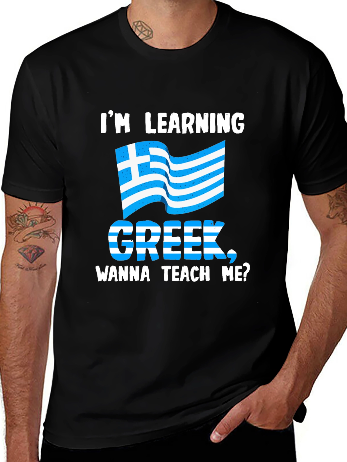 Im Learning Greek T-Shirt