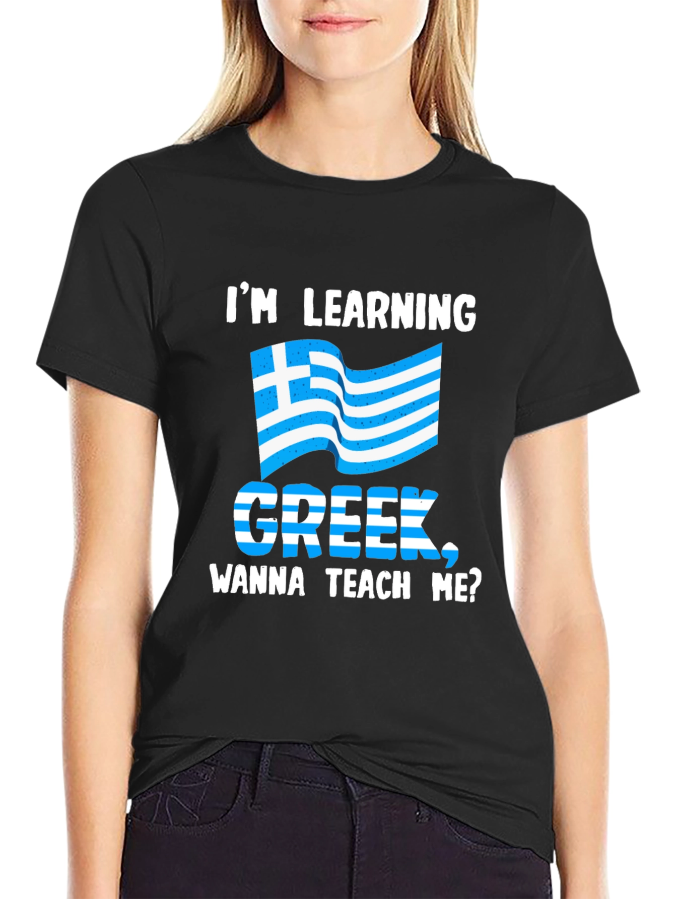 Im Learning Greek T-Shirt