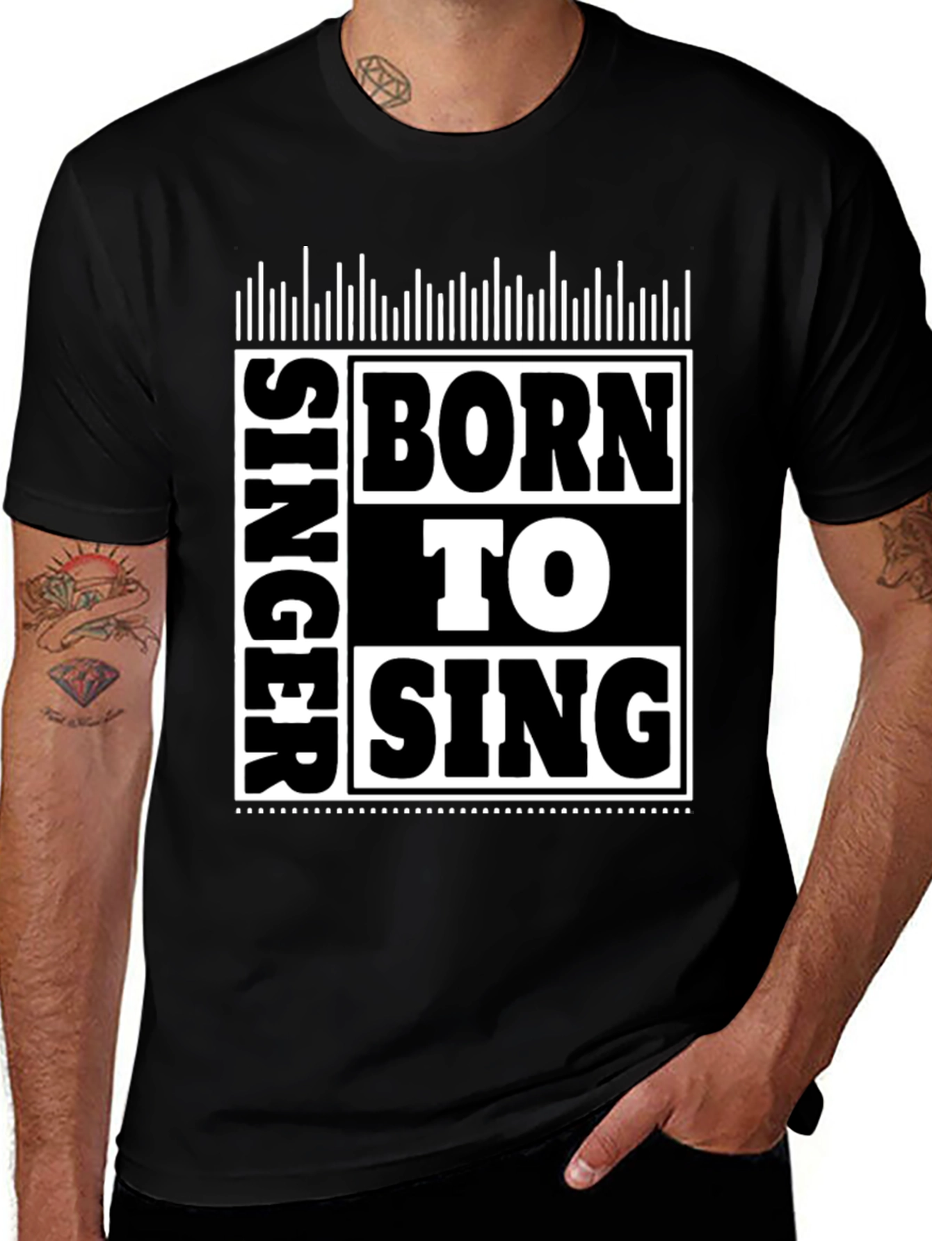 Born To Sing Graphic T-Shirt