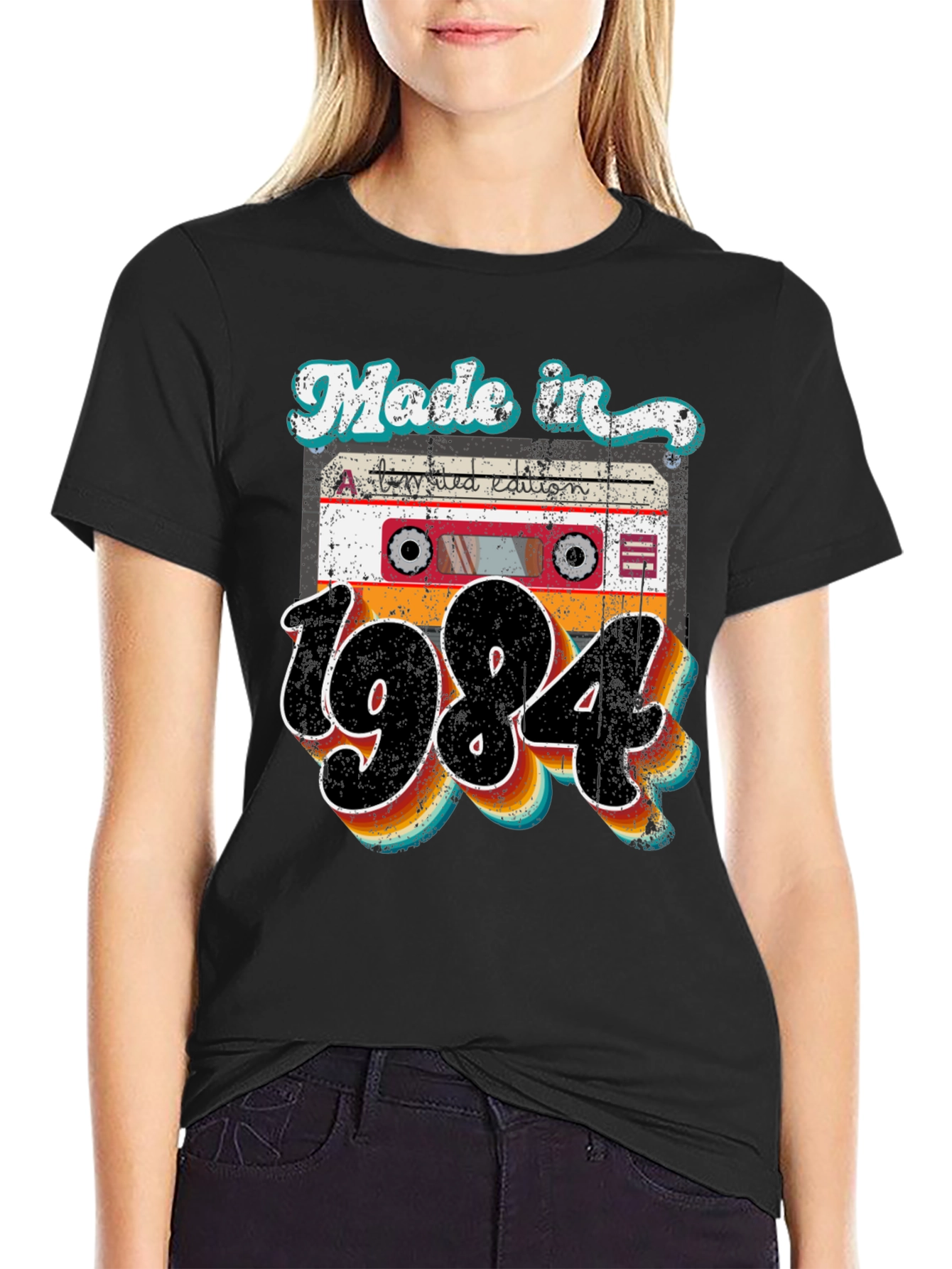 Made in 1984 Cassette Tape Graphic Tee