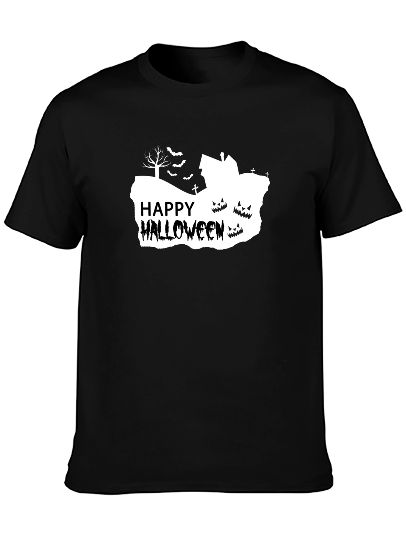 Happy Halloween T-Shirt - Spooky Design