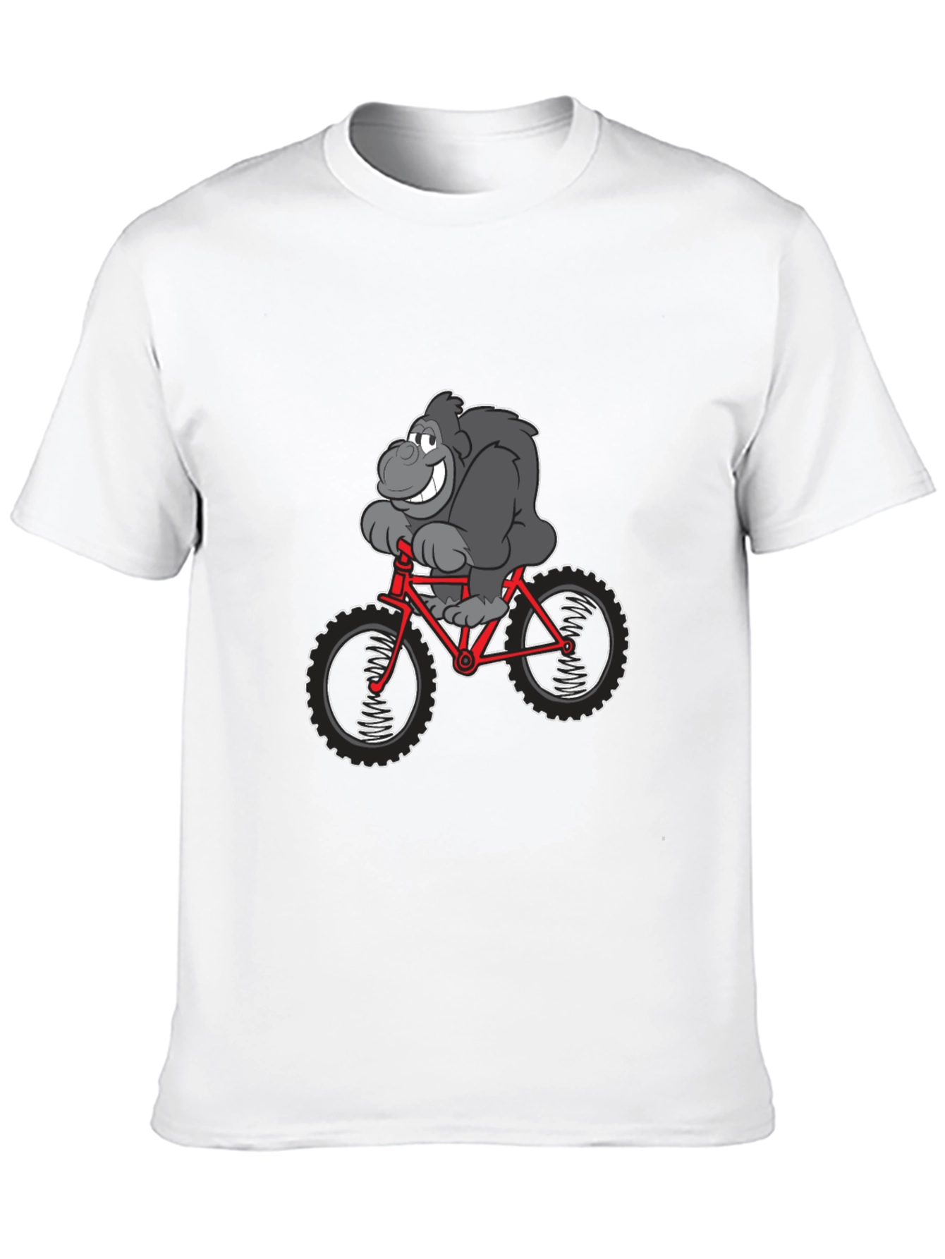Gorilla Biking Graphic Tee - Black