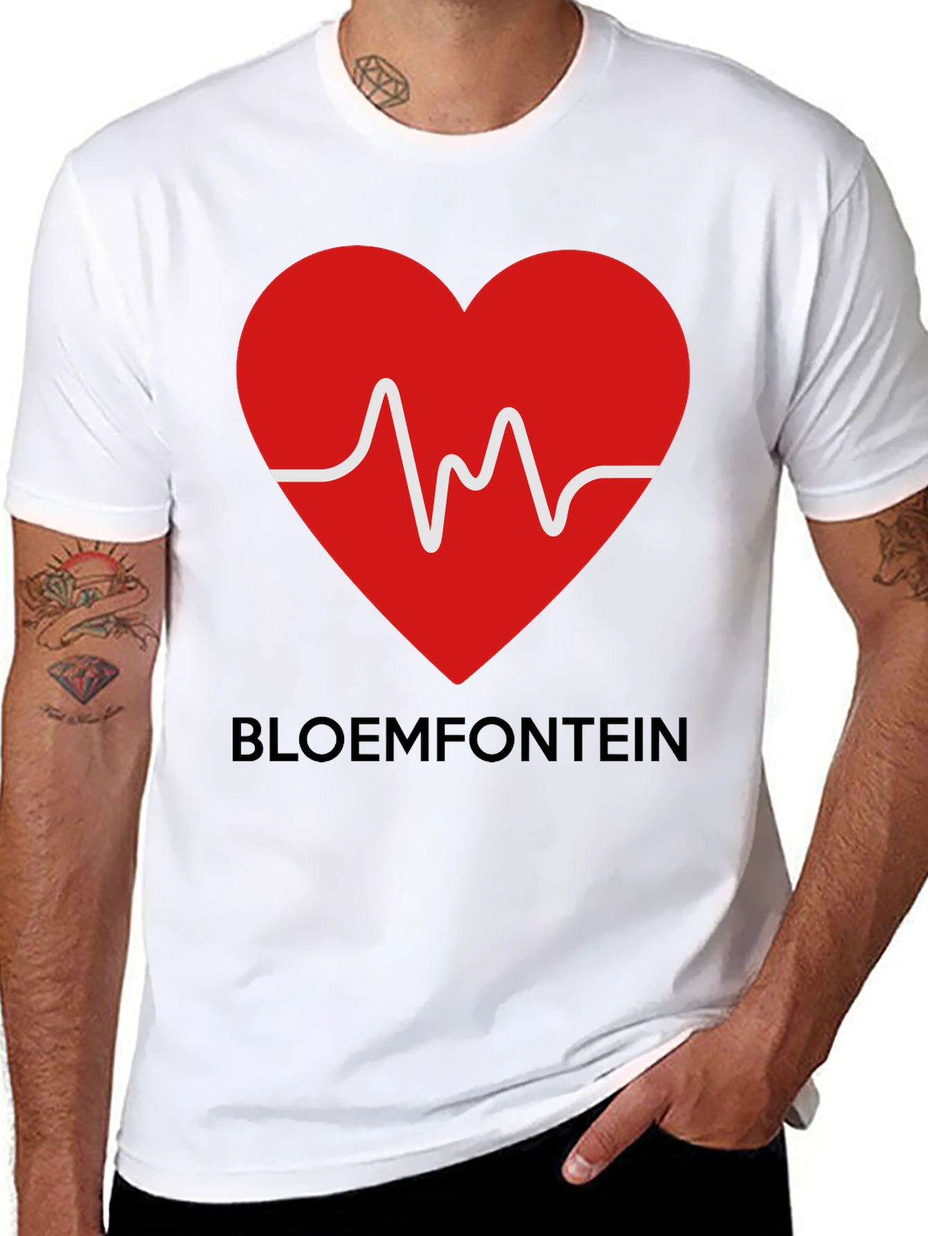 Bloemfontein Heartbeat T-Shirt
