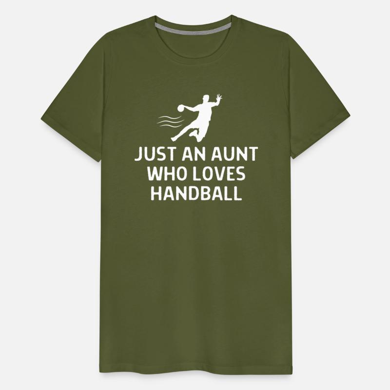 Just A Aunt Who Loves Handball Handball Player