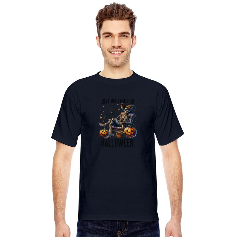 just waiting for halloween - skull cute