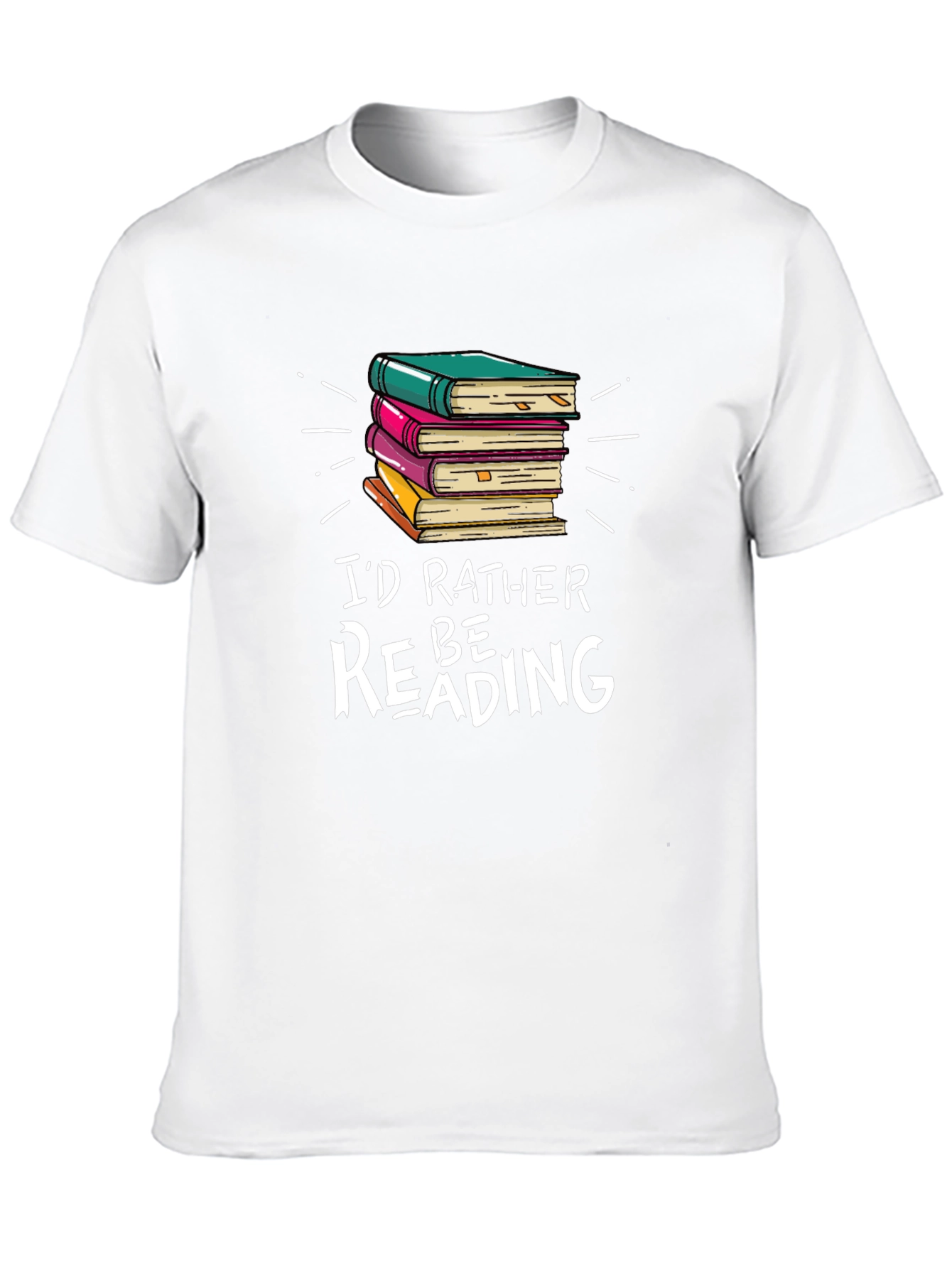 Id Rather Be Reading Graphic T-Shirt