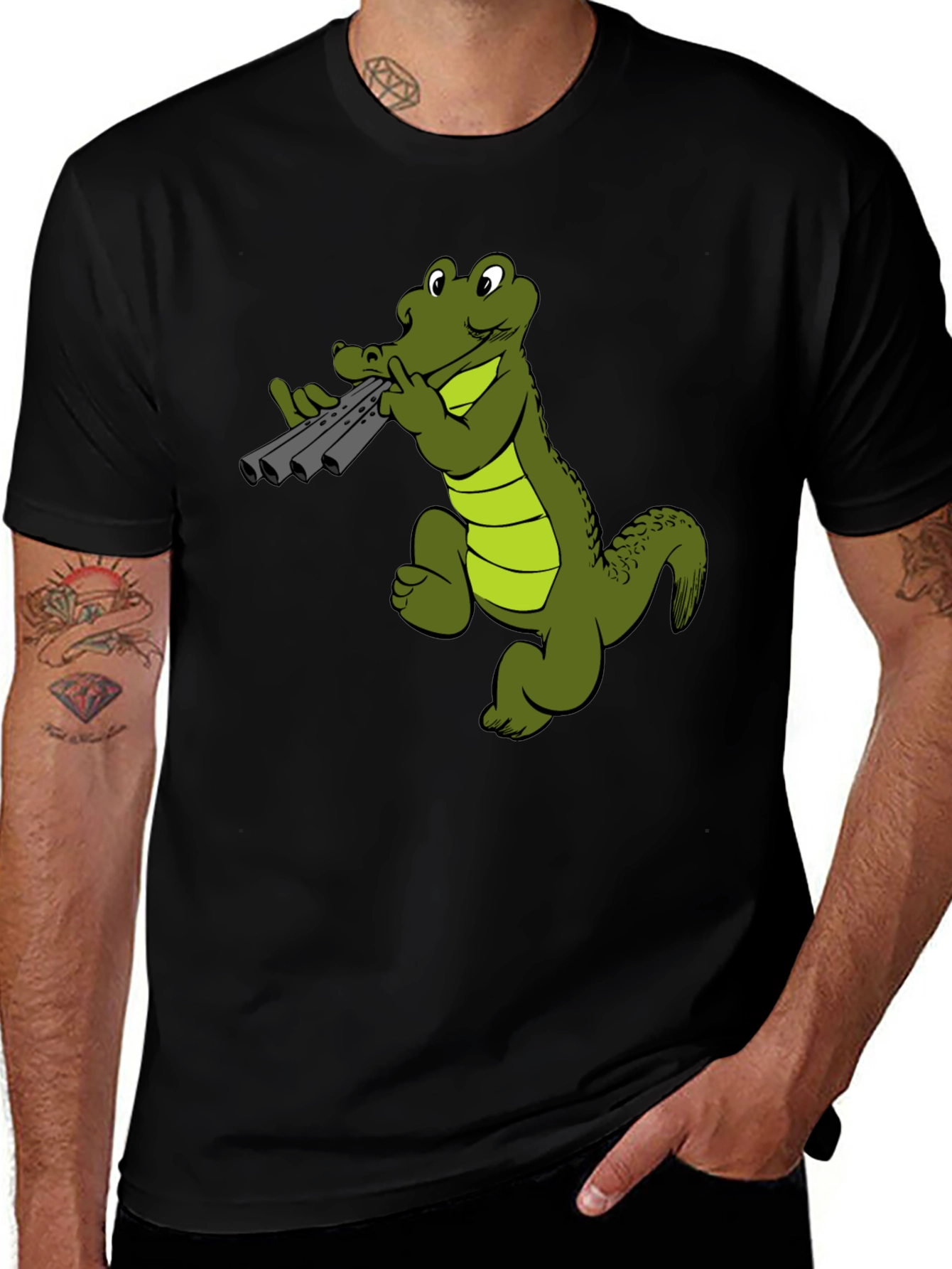 Alligator Pan Flute T-Shirt