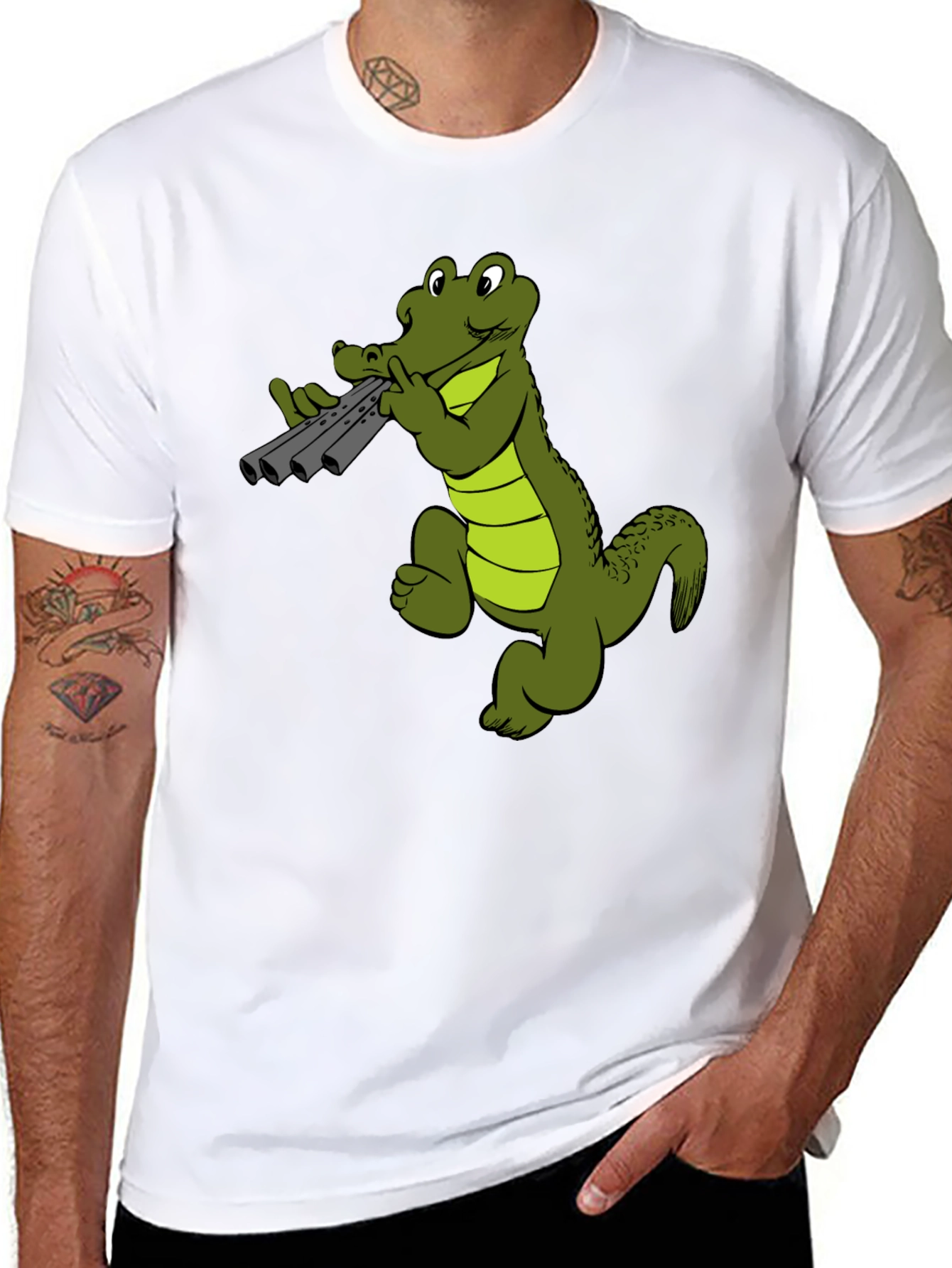 Alligator Pan Flute T-Shirt