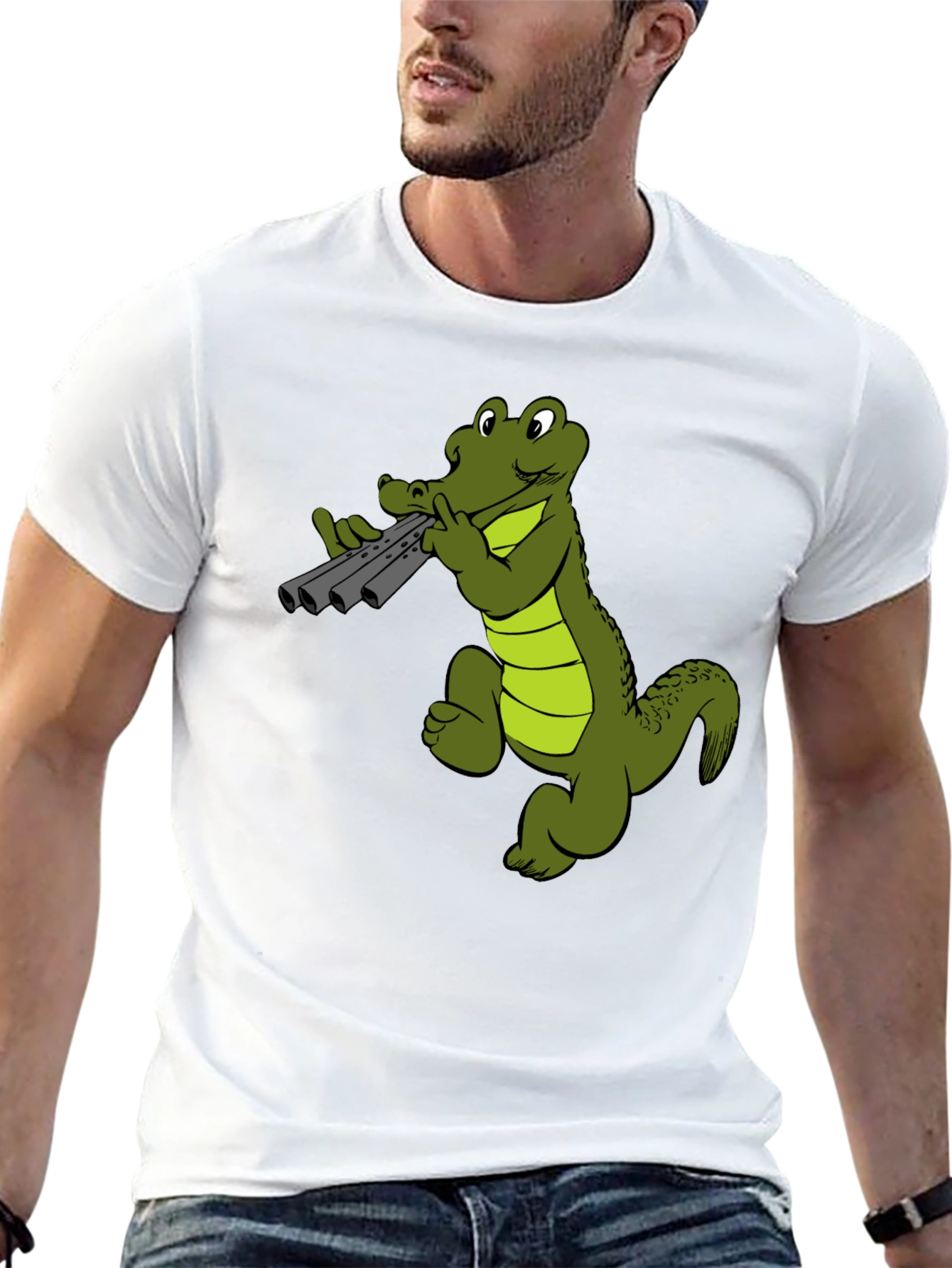 Alligator Pan Flute T-Shirt