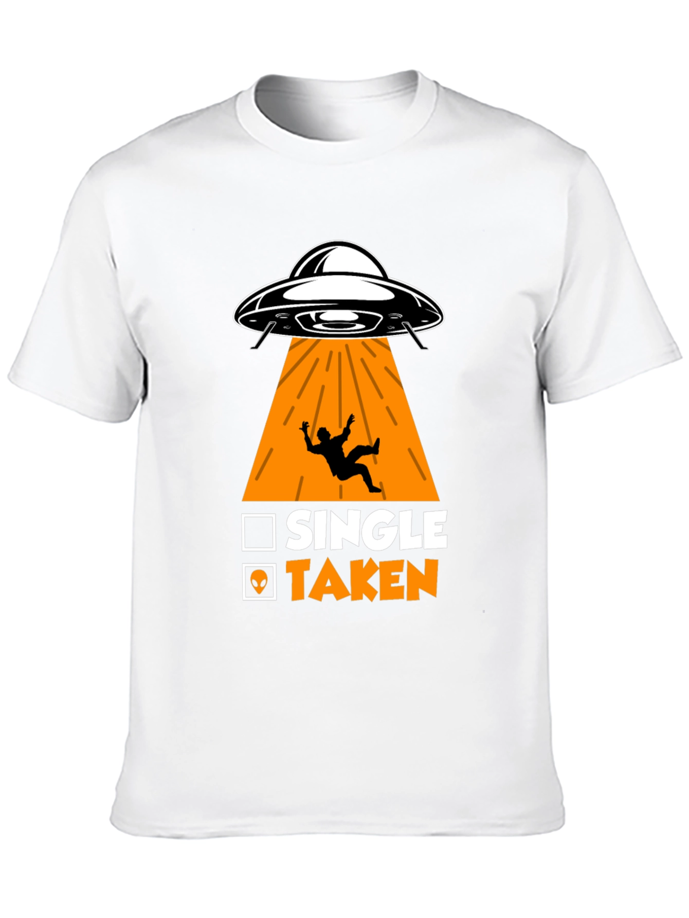 Single Taken Alien Abduction T-Shirt