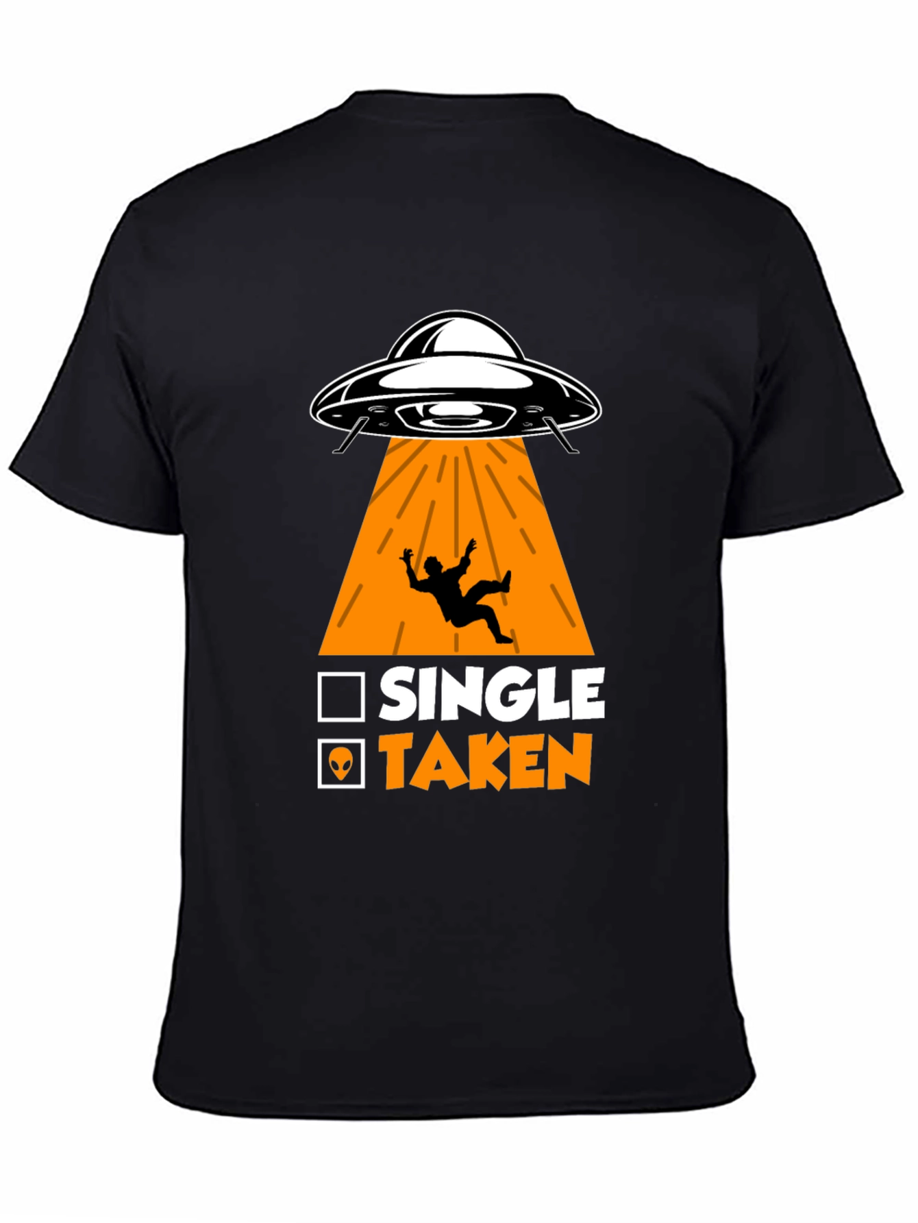 Single Taken Alien Abduction T-Shirt