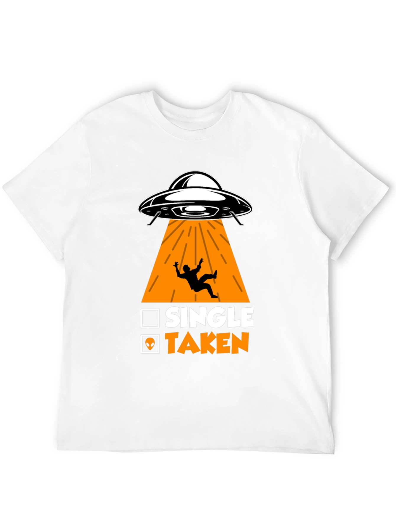 Single Taken Alien Abduction T-Shirt