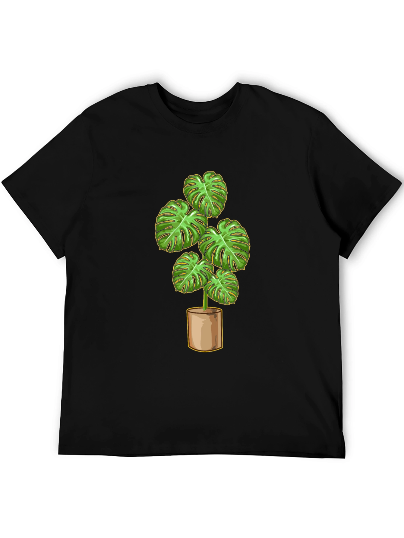 Plant Lovers Tee: Stylish Monstera Design