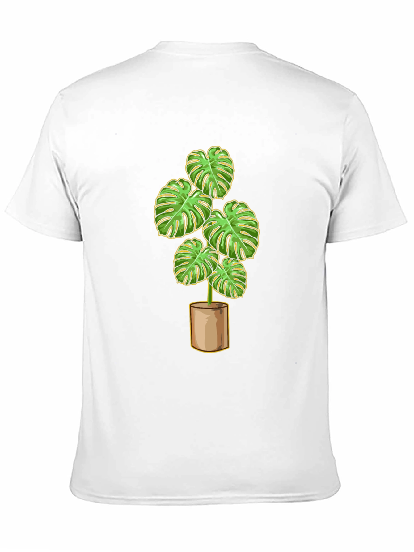 Plant Lovers Tee: Stylish Monstera Design