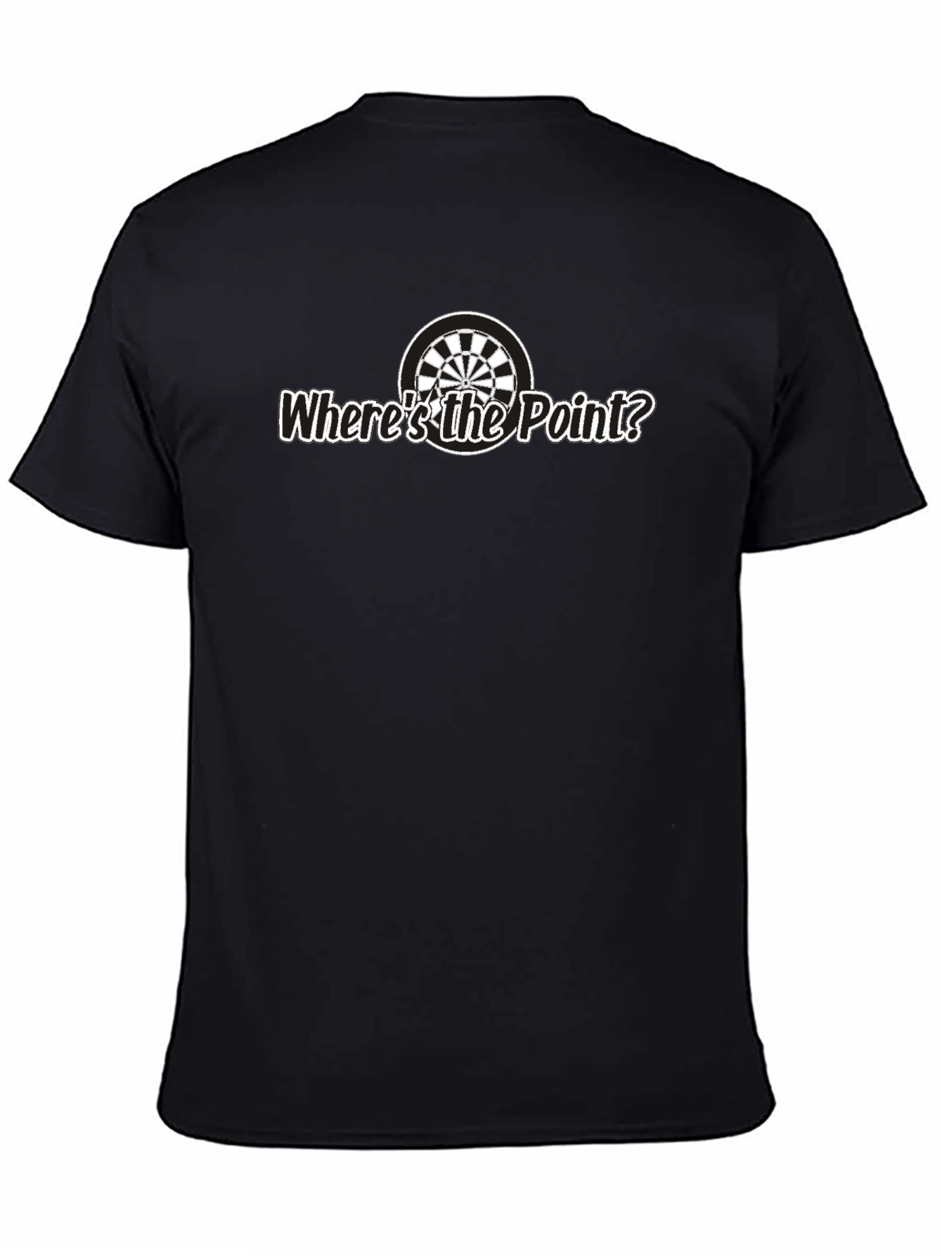 Wheres The Point? Dartboard Graphic Tee