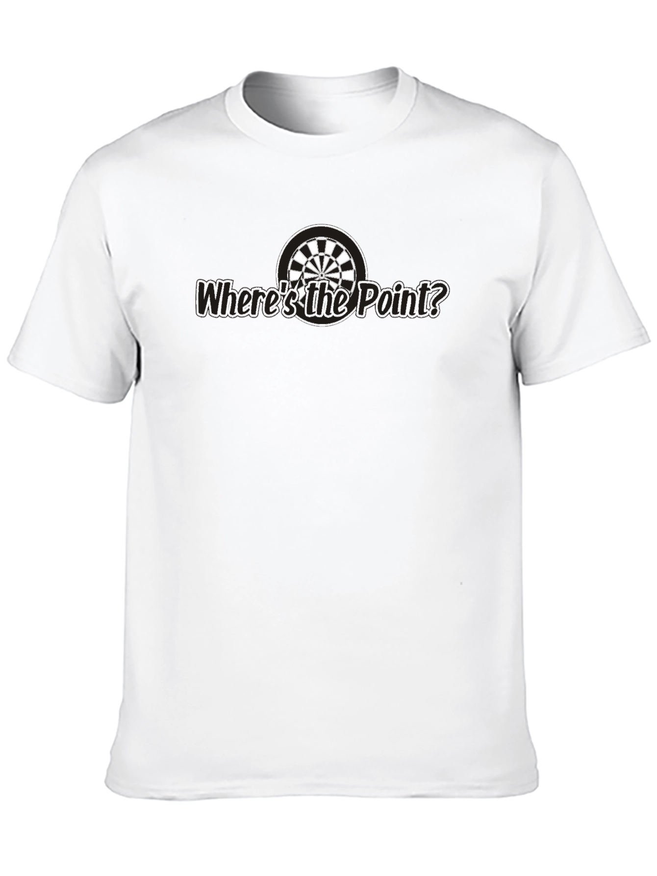 Wheres The Point? Dartboard Graphic Tee