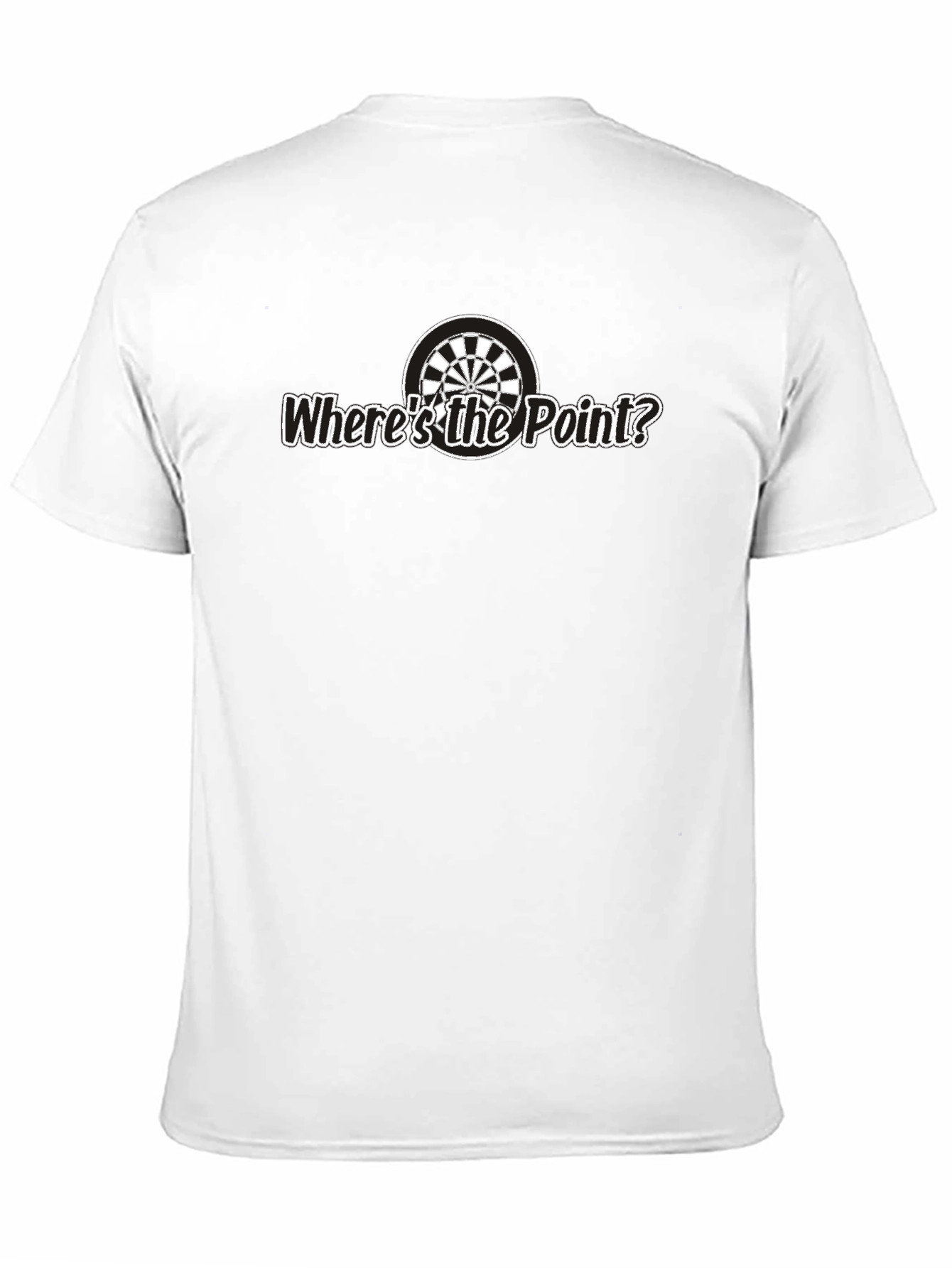 Wheres The Point? Dartboard Graphic Tee