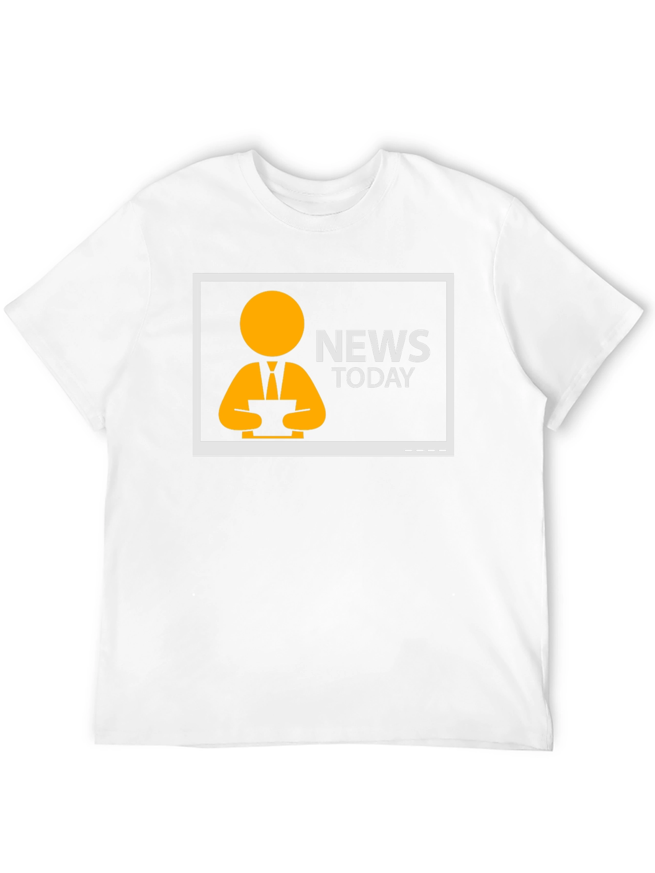 News Today T-Shirt - Black Graphic Tee
