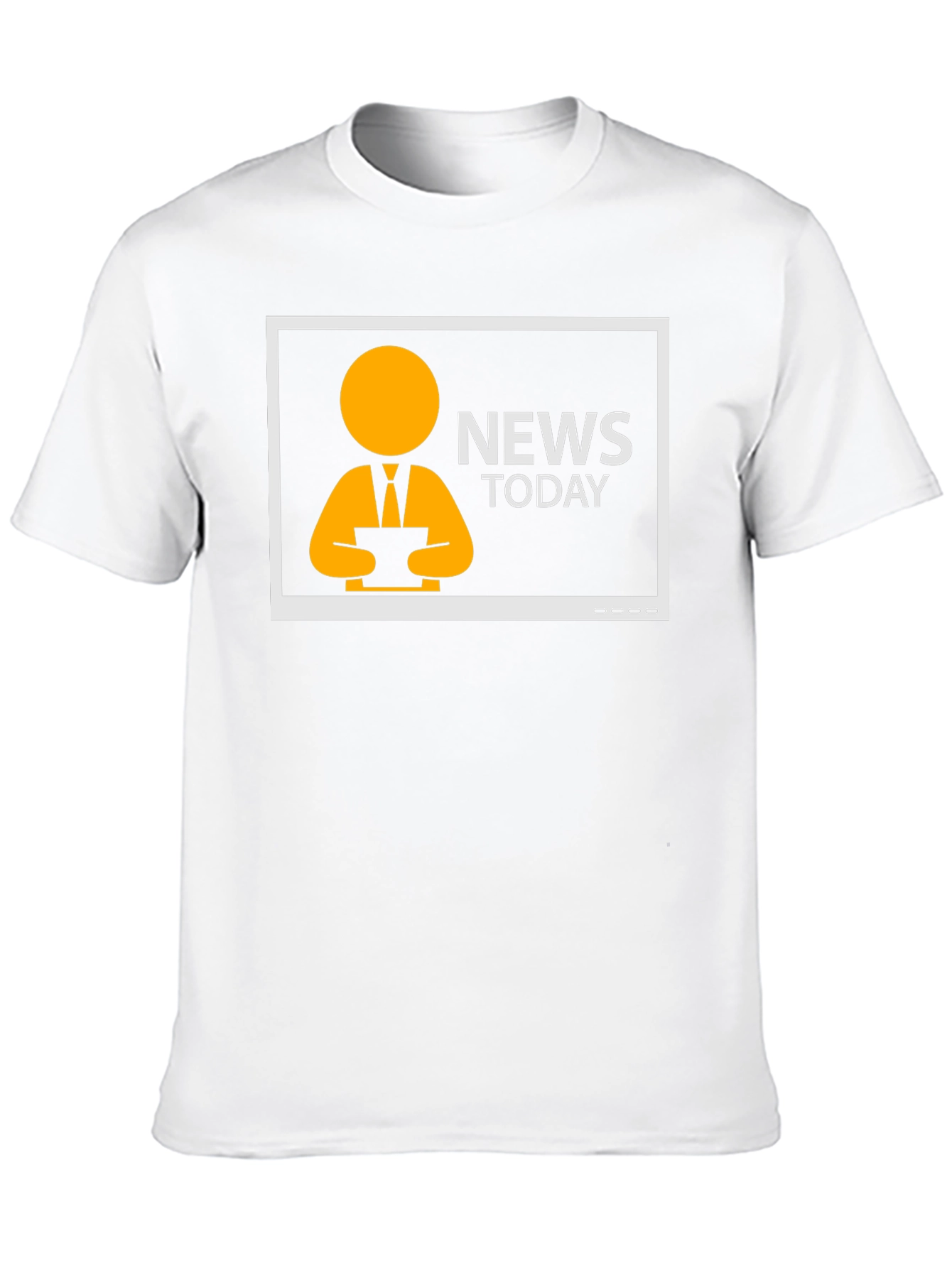 News Today T-Shirt - Black Graphic Tee