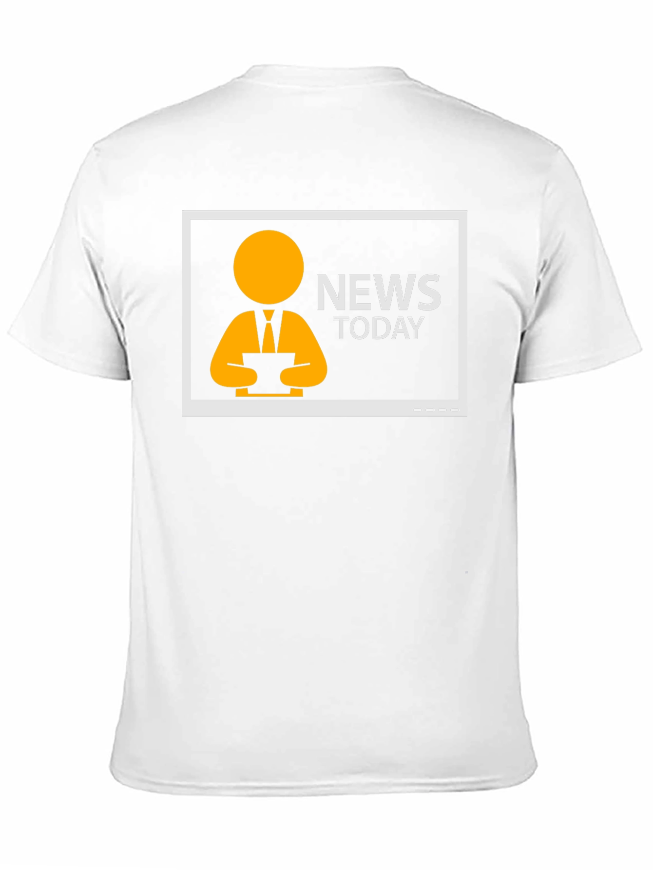 News Today T-Shirt - Black Graphic Tee
