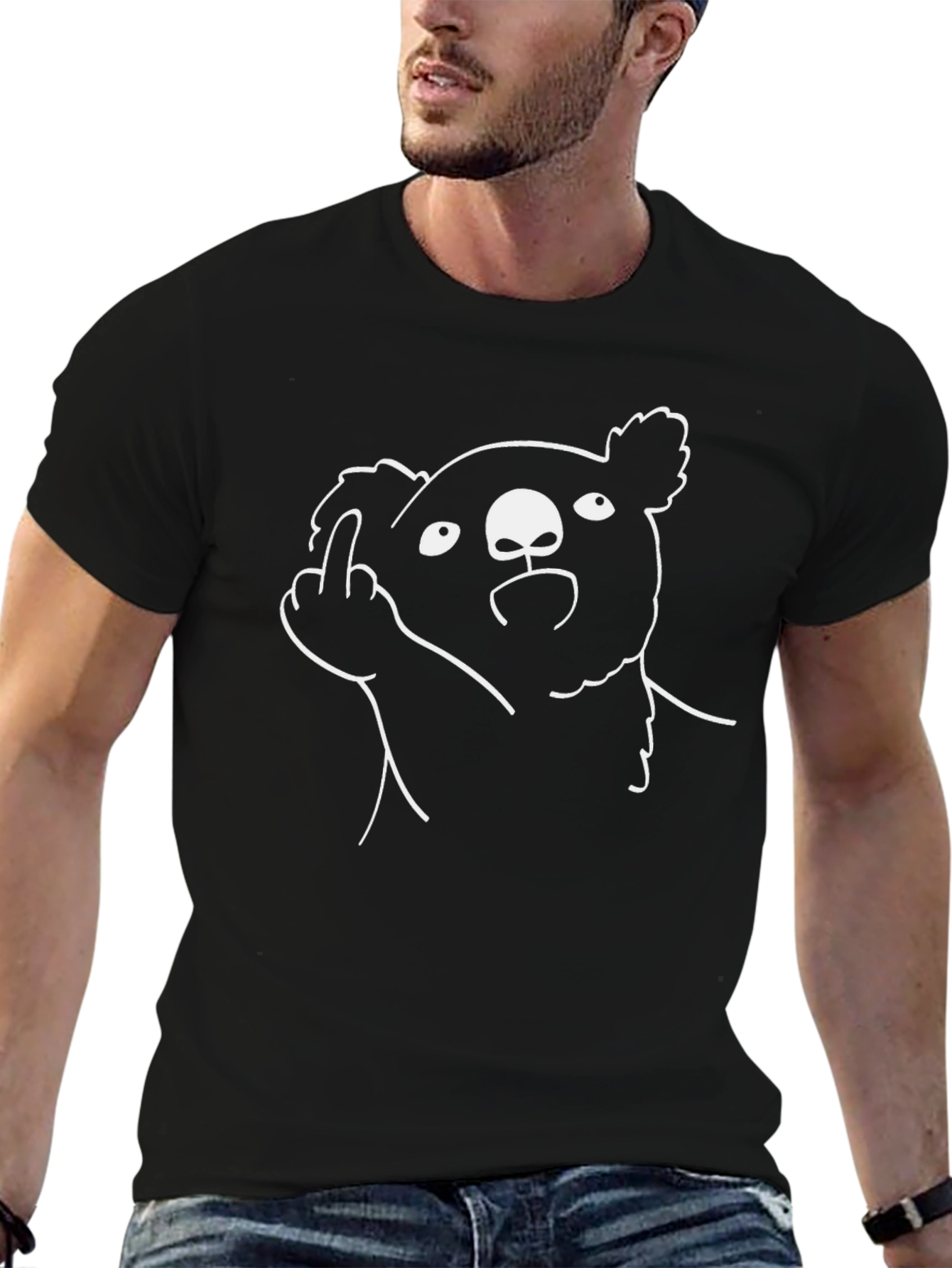 Koala Flipping The Bird T-Shirt
