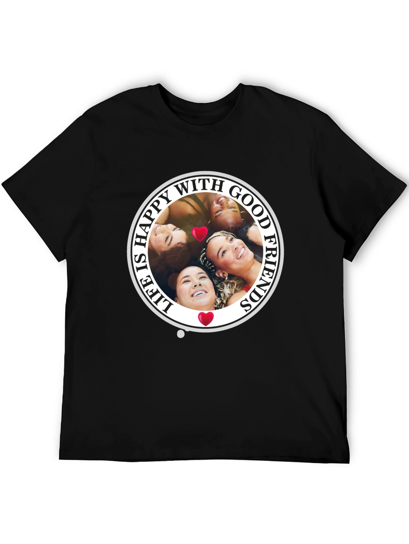 Happy With Good Friends T-Shirt