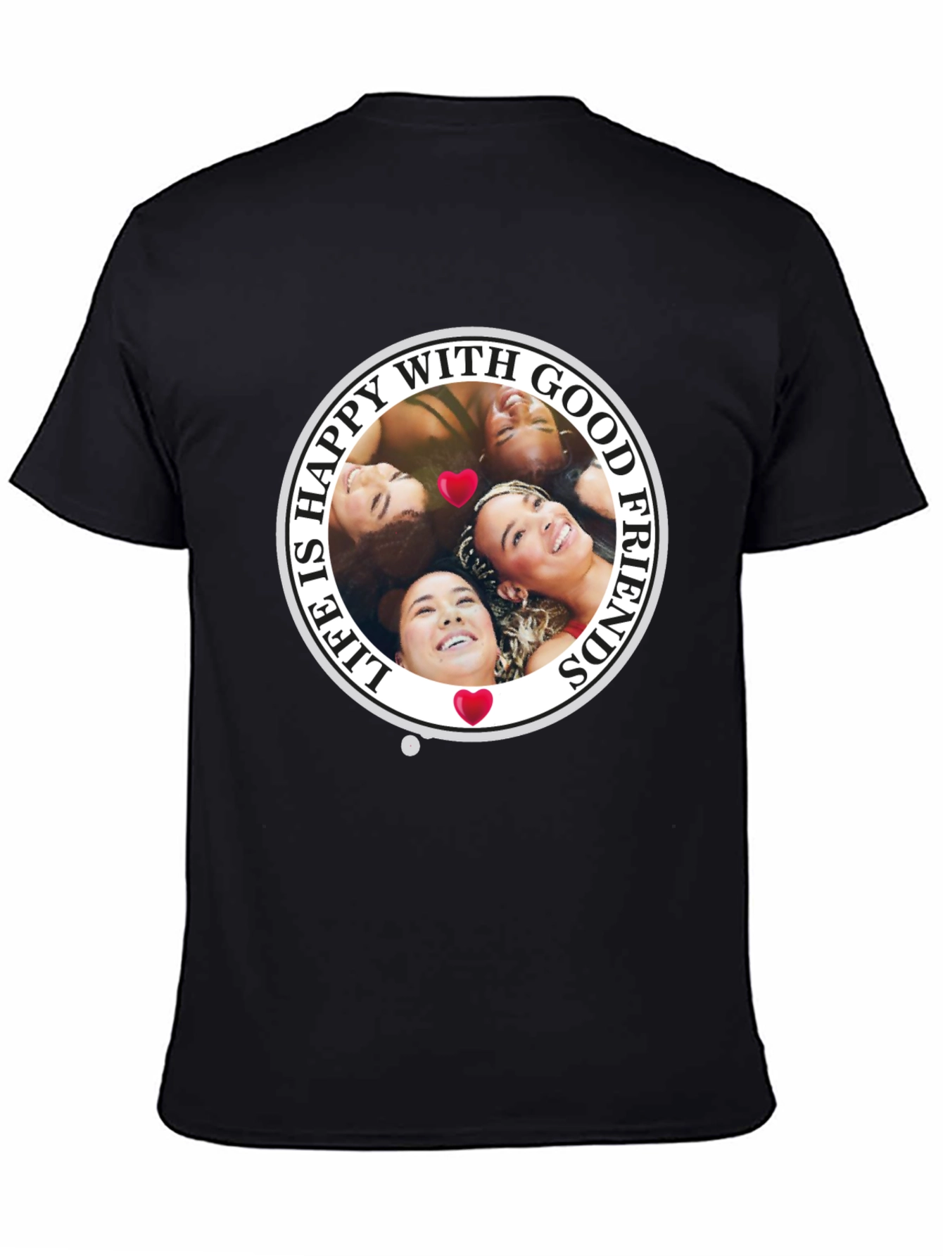 Happy With Good Friends T-Shirt