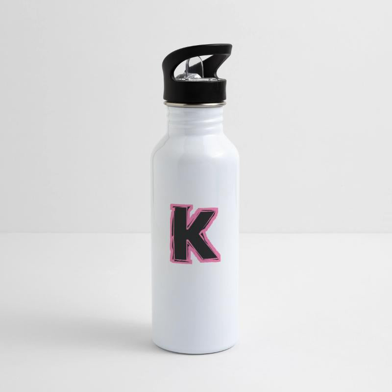 K (pink initial)