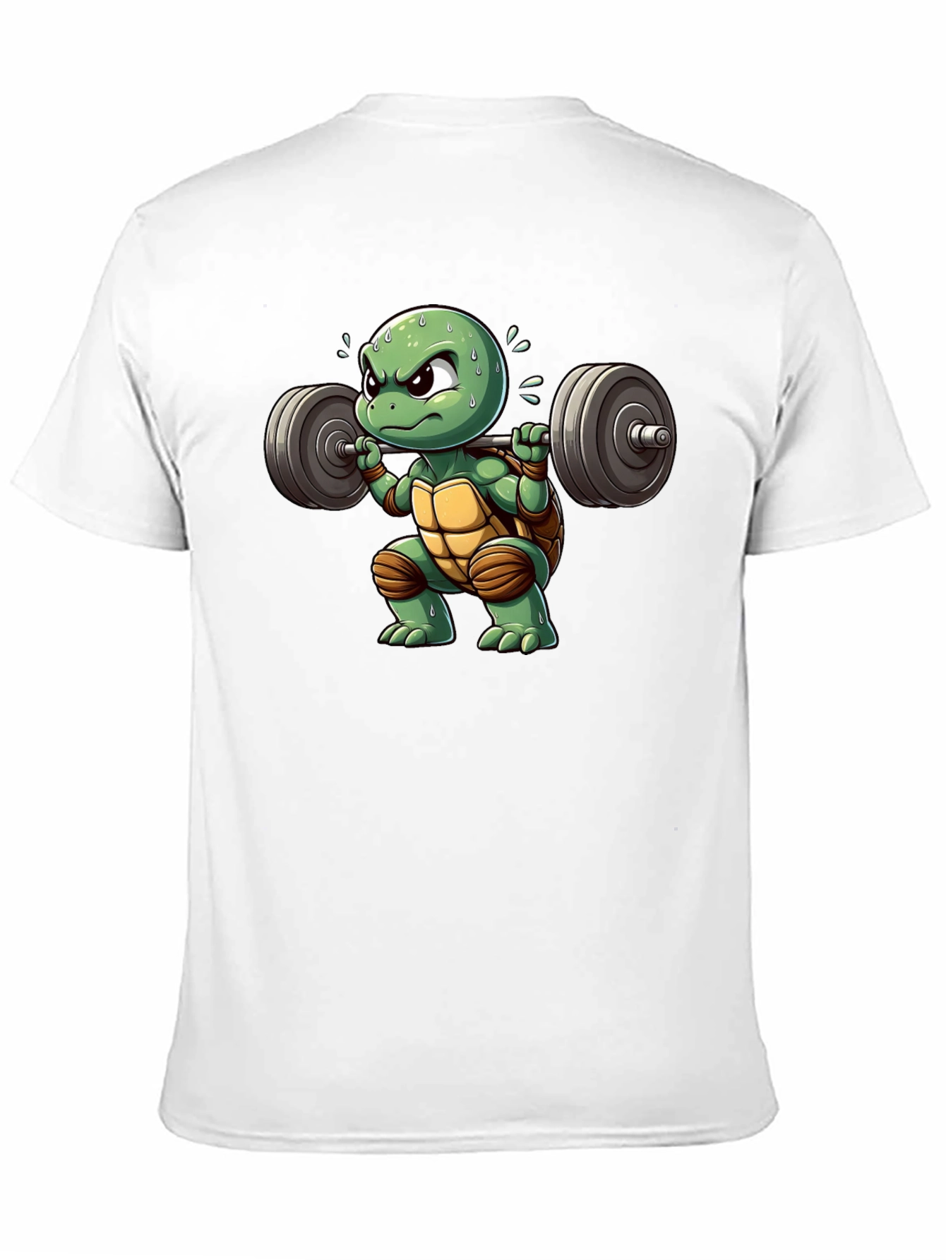 Turtle Lifting Barbell T-Shirt