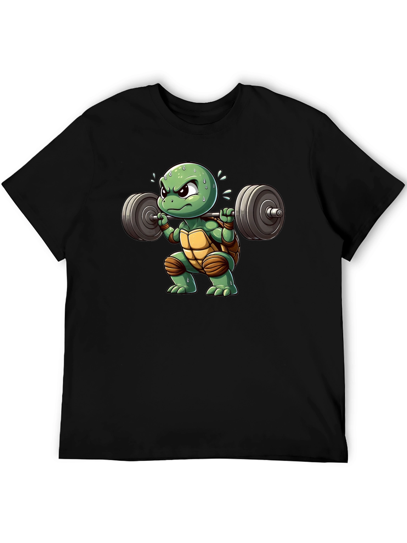 Turtle Lifting Barbell T-Shirt