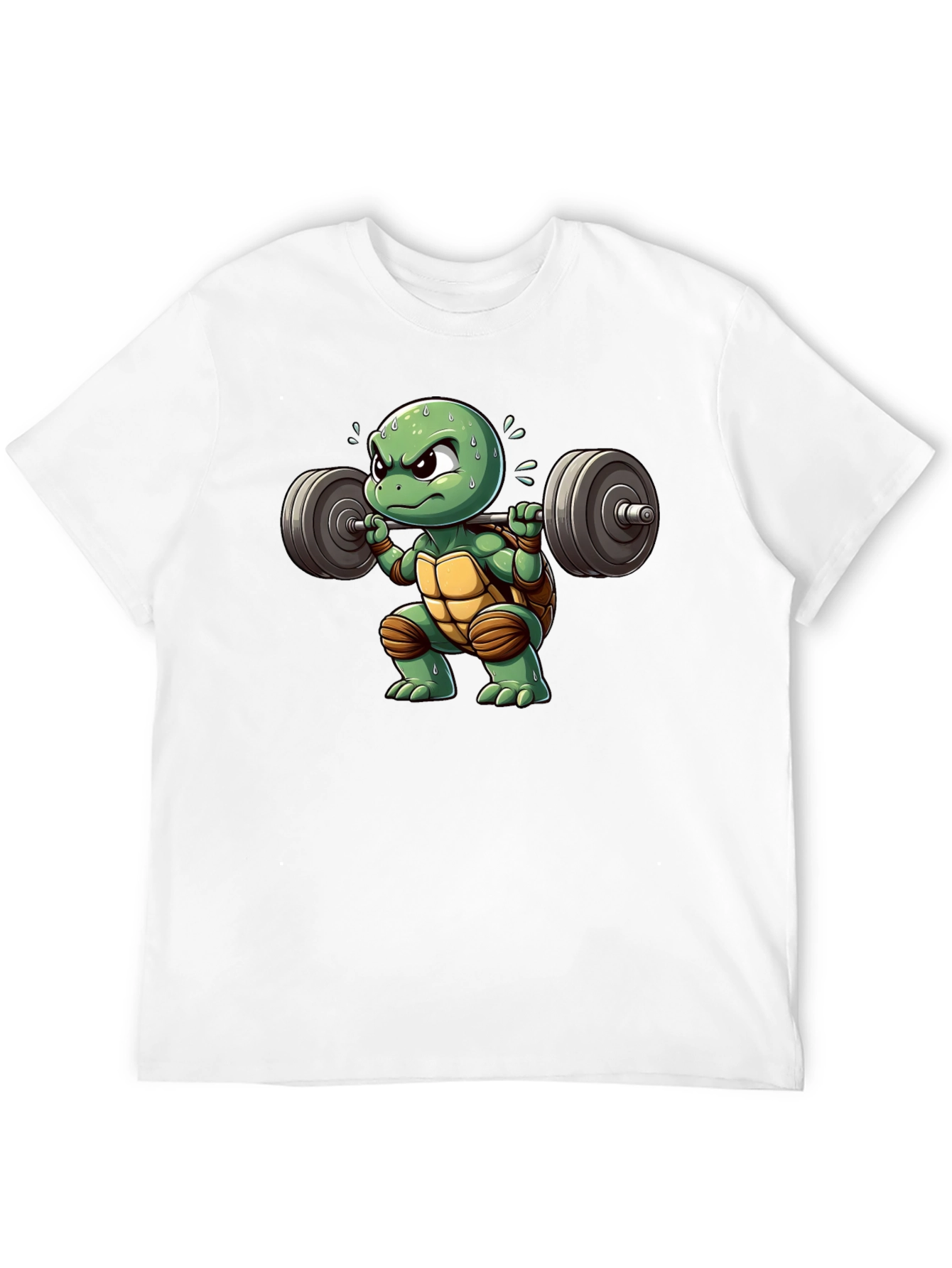 Turtle Lifting Barbell T-Shirt