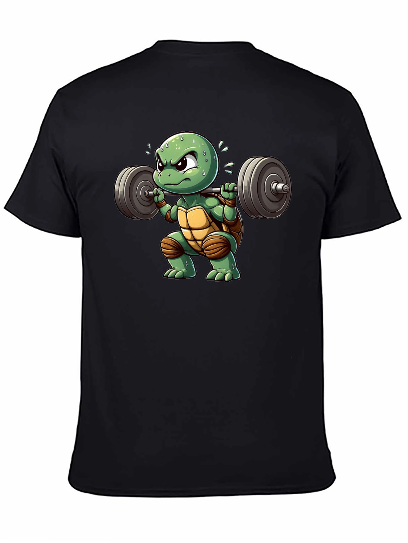 Turtle Lifting Barbell T-Shirt