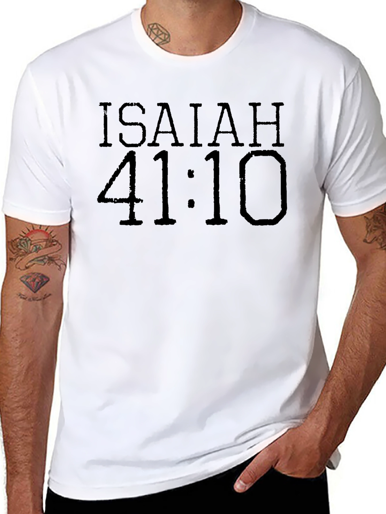 Isaiah 41:10 Christian T-Shirt