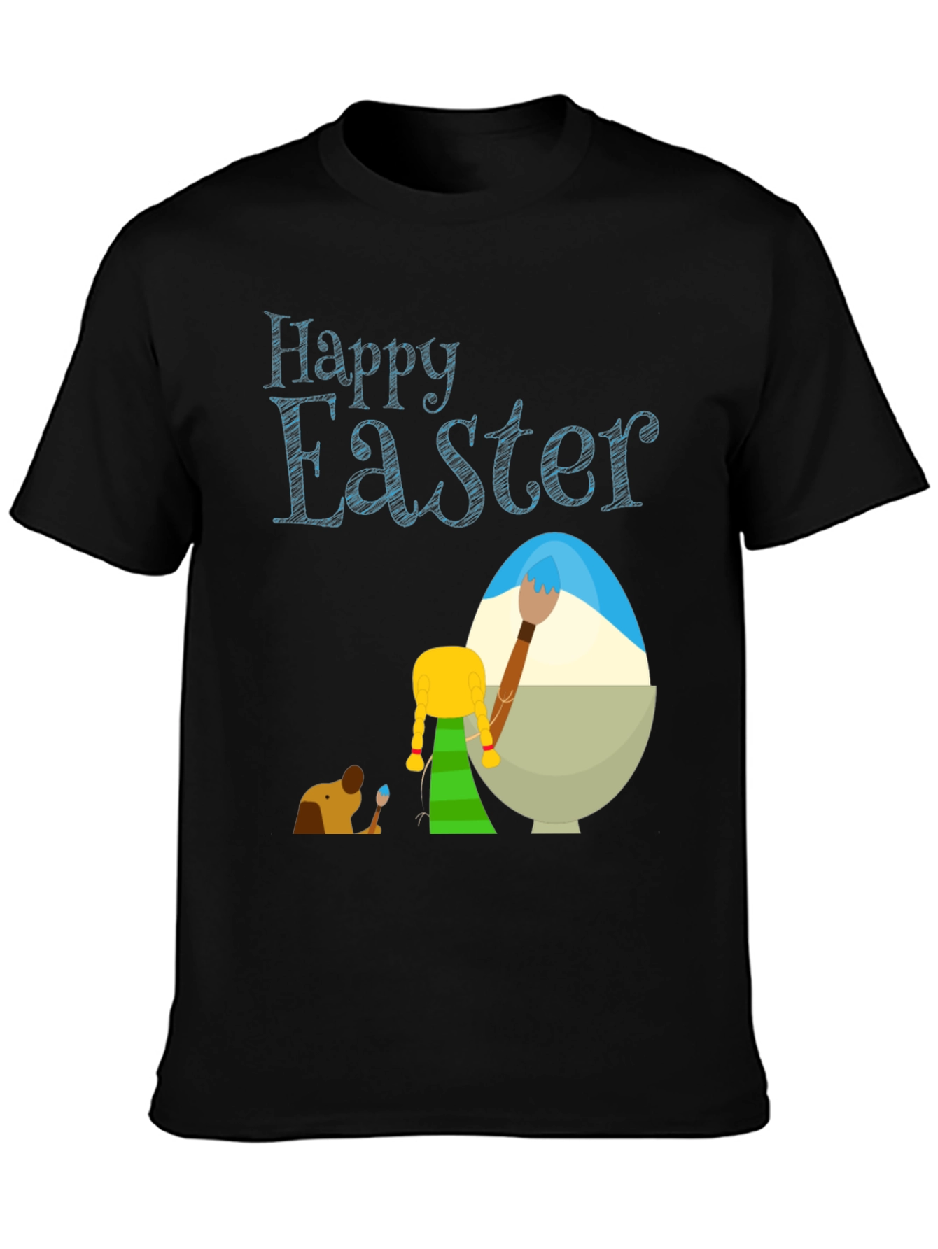 Happy Easter Graphic T-Shirt