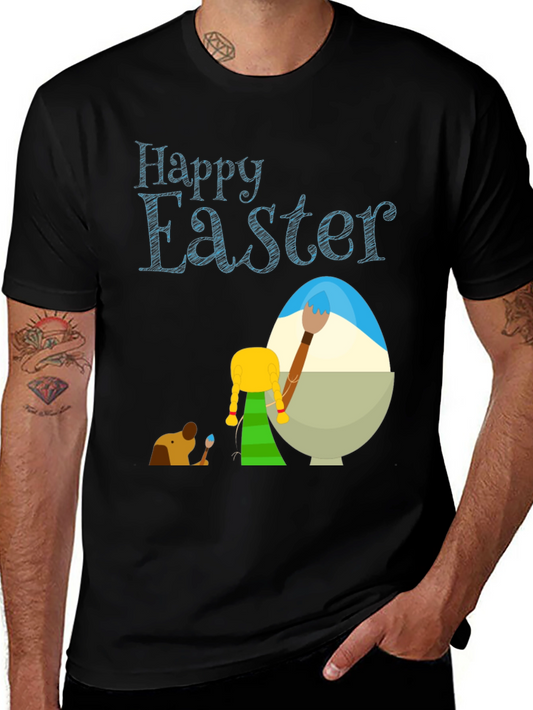 Happy Easter Graphic T-Shirt