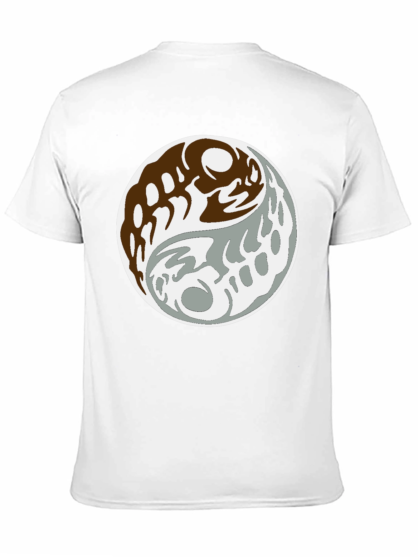 Yin Yang Graphic Tee - Balance and Style