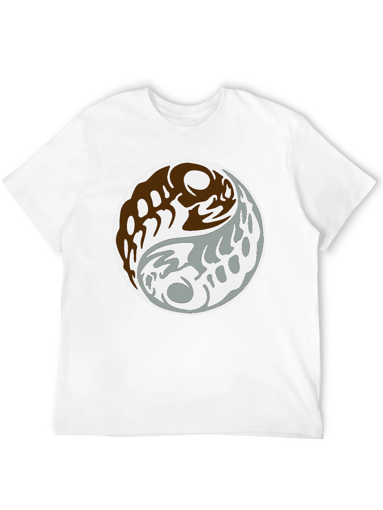 Yin Yang Graphic Tee - Balance and Style