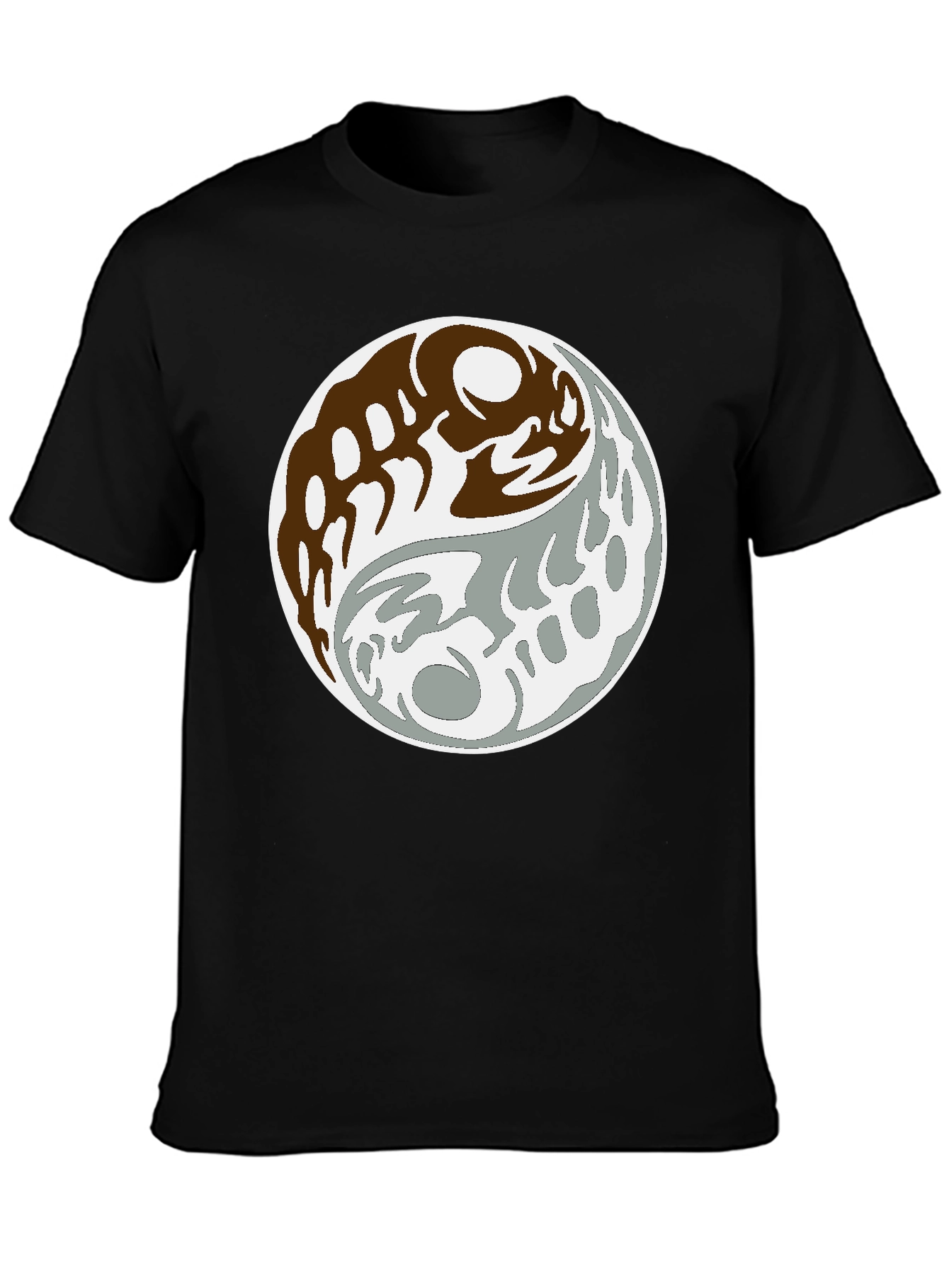 Yin Yang Graphic Tee - Balance and Style
