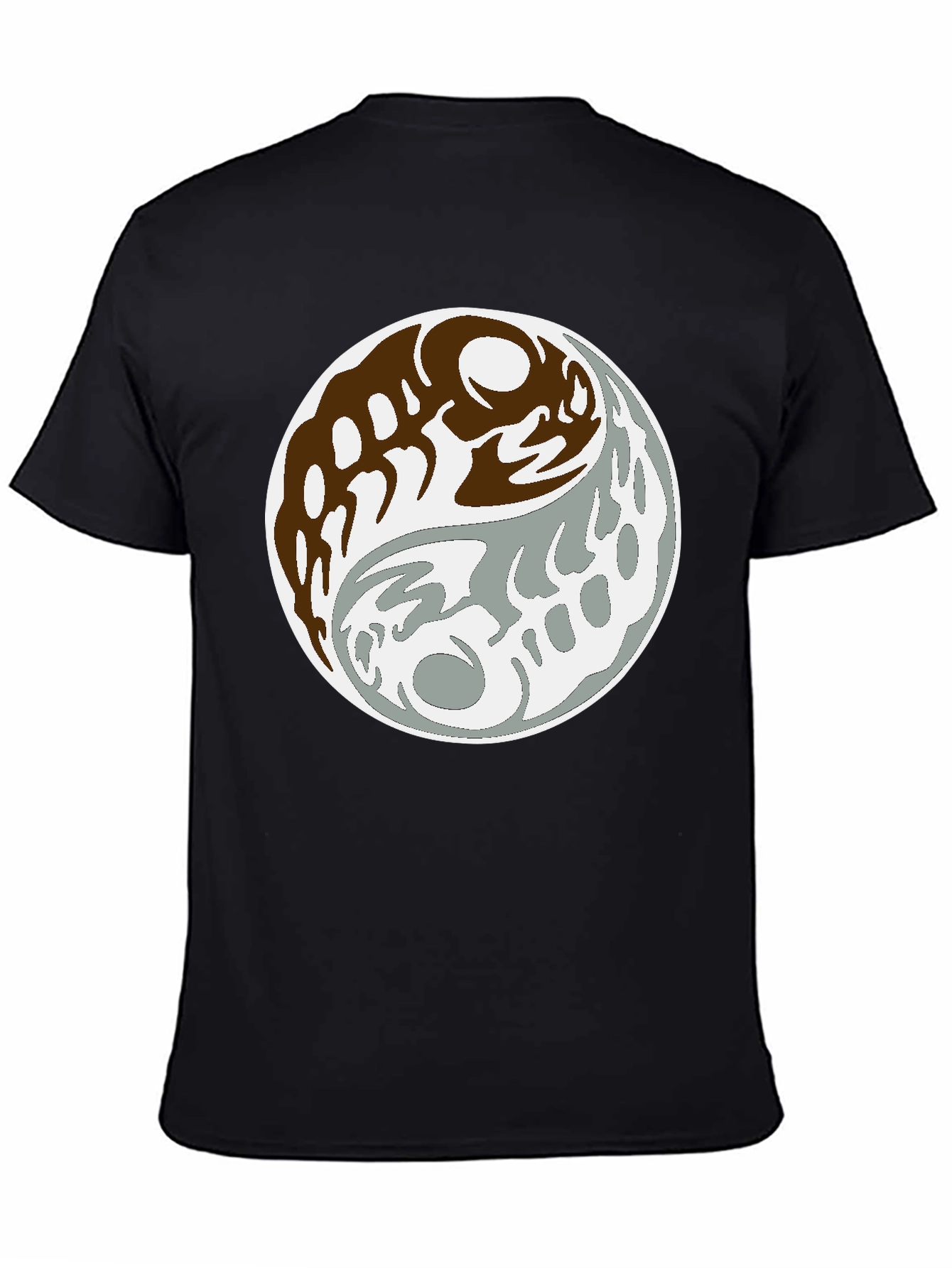 Yin Yang Graphic Tee - Balance and Style