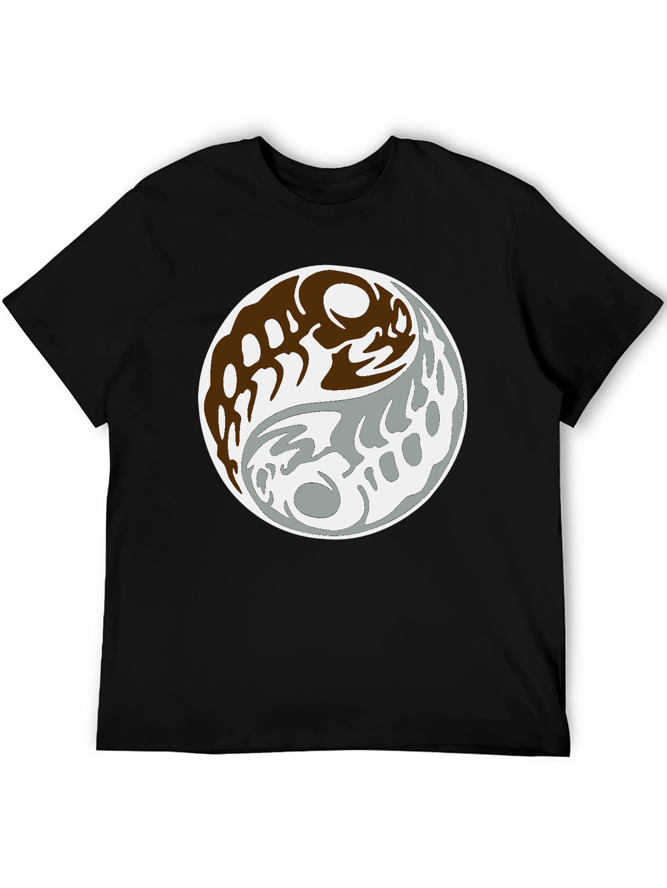 Yin Yang Graphic Tee - Balance and Style