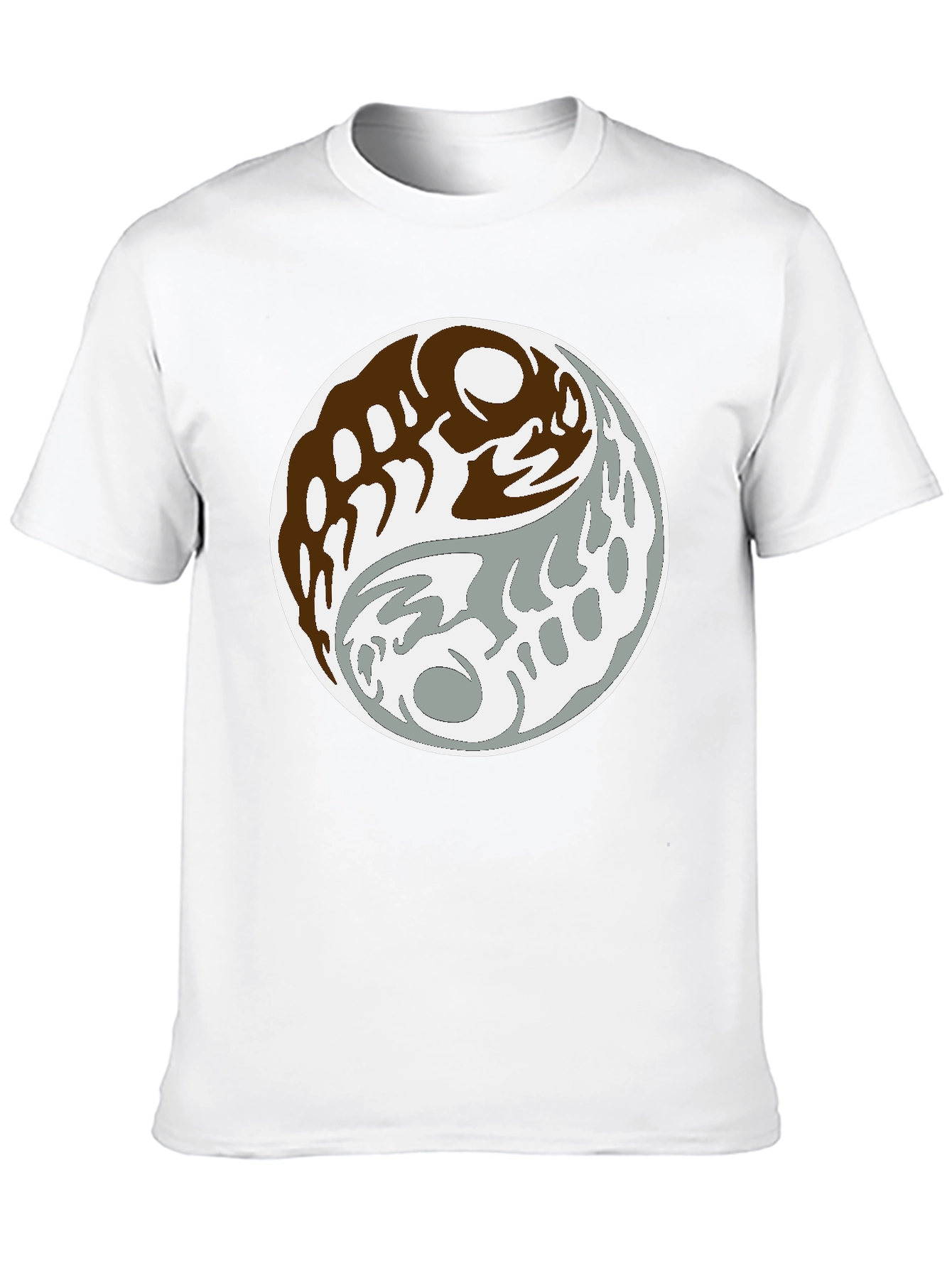 Yin Yang Graphic Tee - Balance and Style