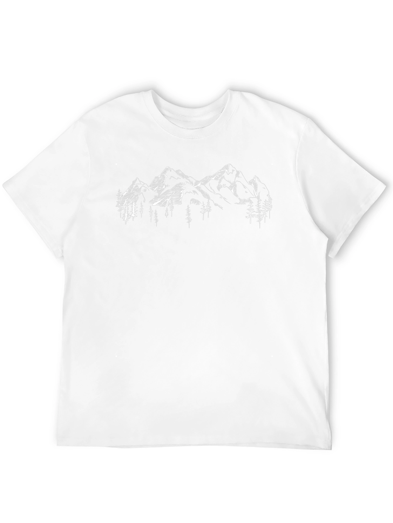 Mountain Range Graphic Tee - Black